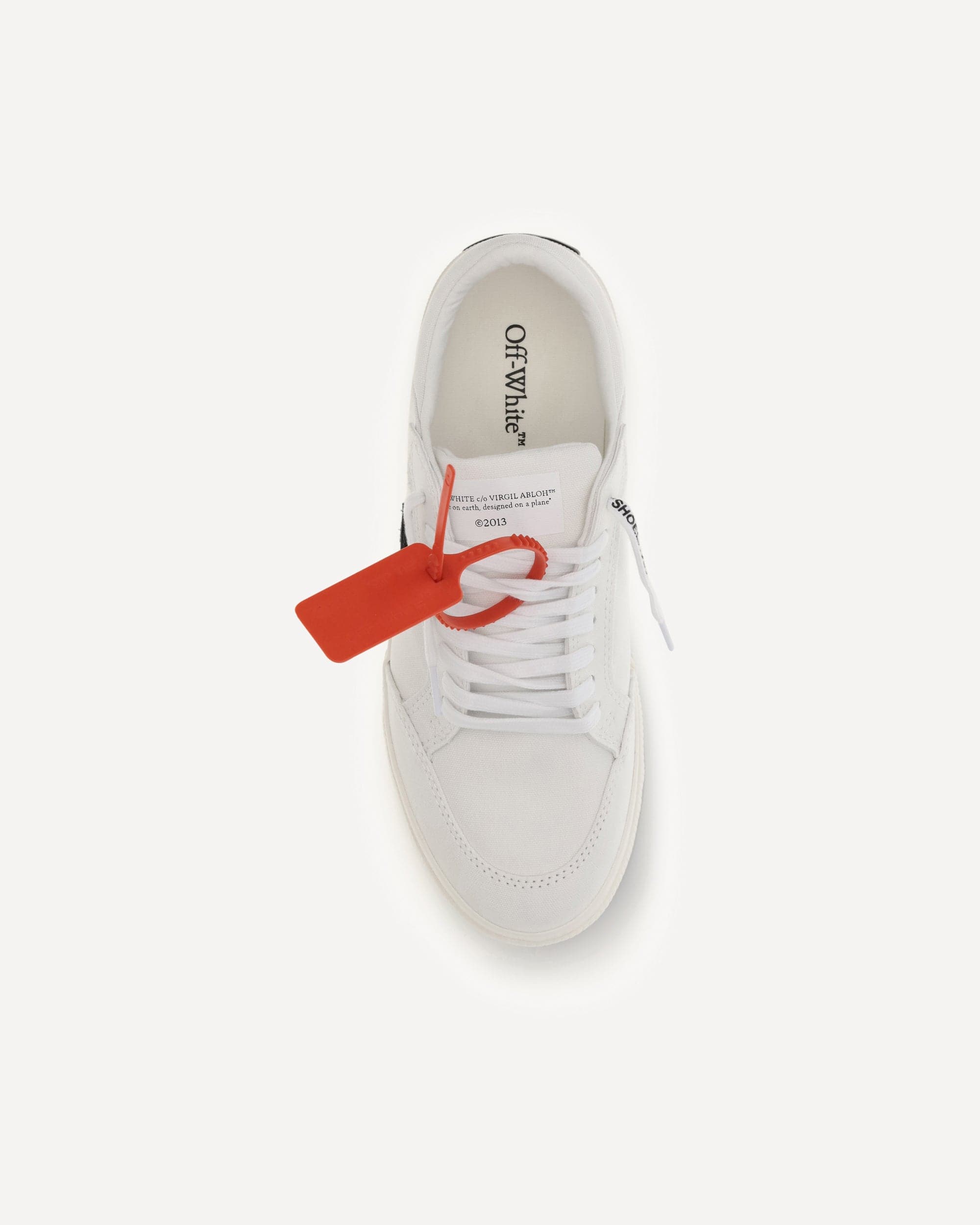 Off-White New Low Vulcanized Canvas Sneakers