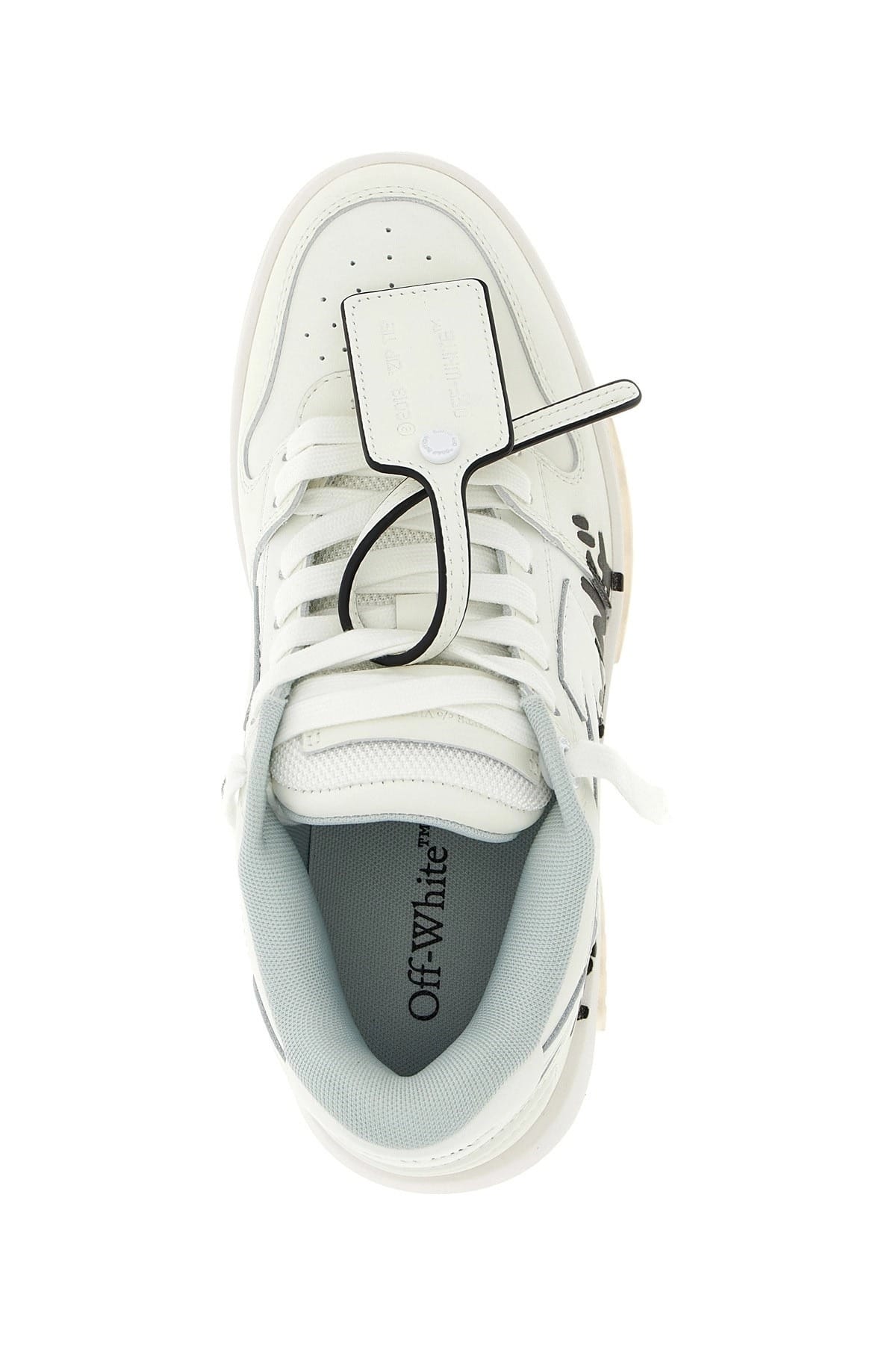 Off-White Off-White Out Of Office Leather Sneakers