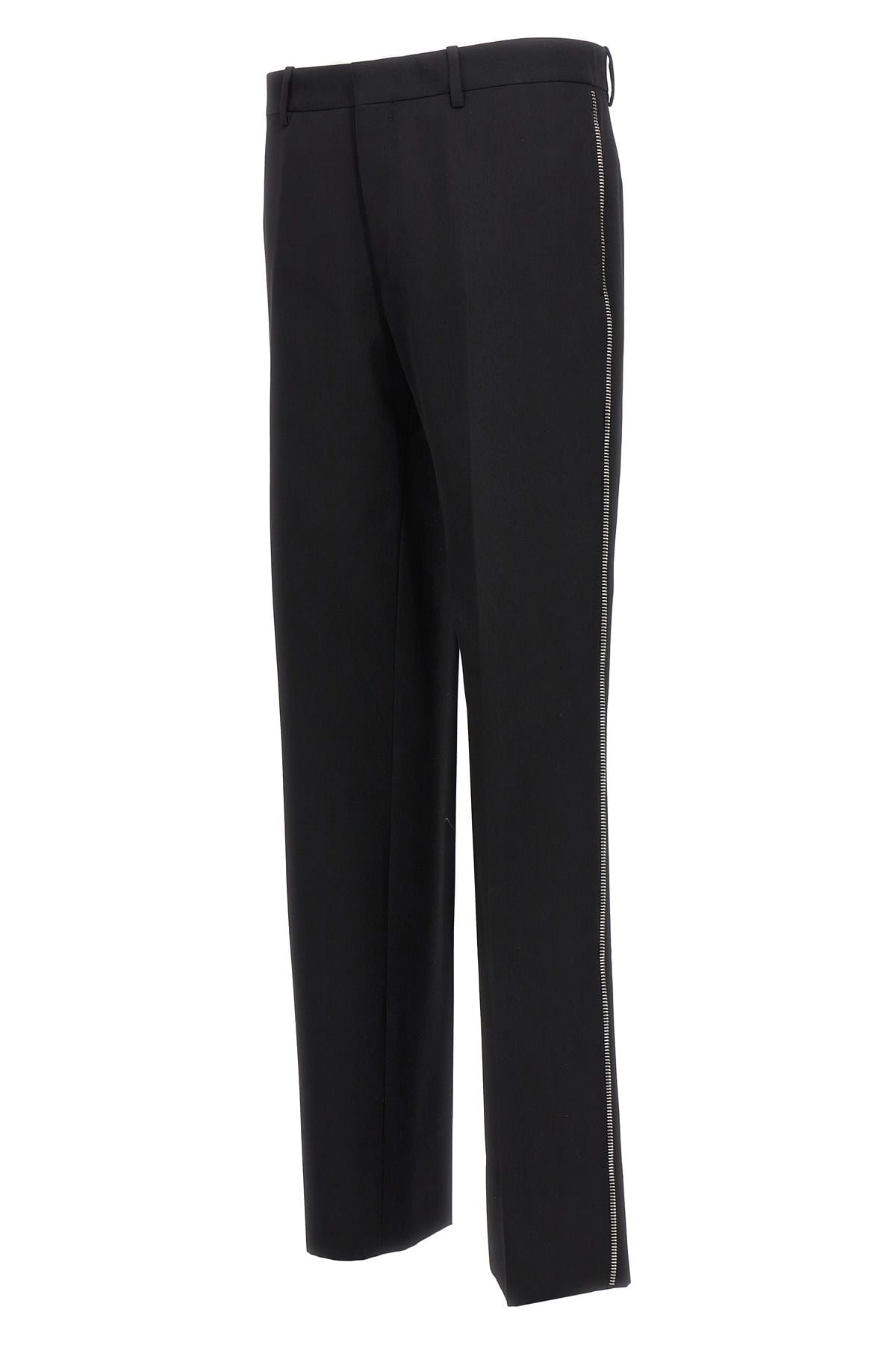 Off-White Off-White Ow Emb Wool Pants