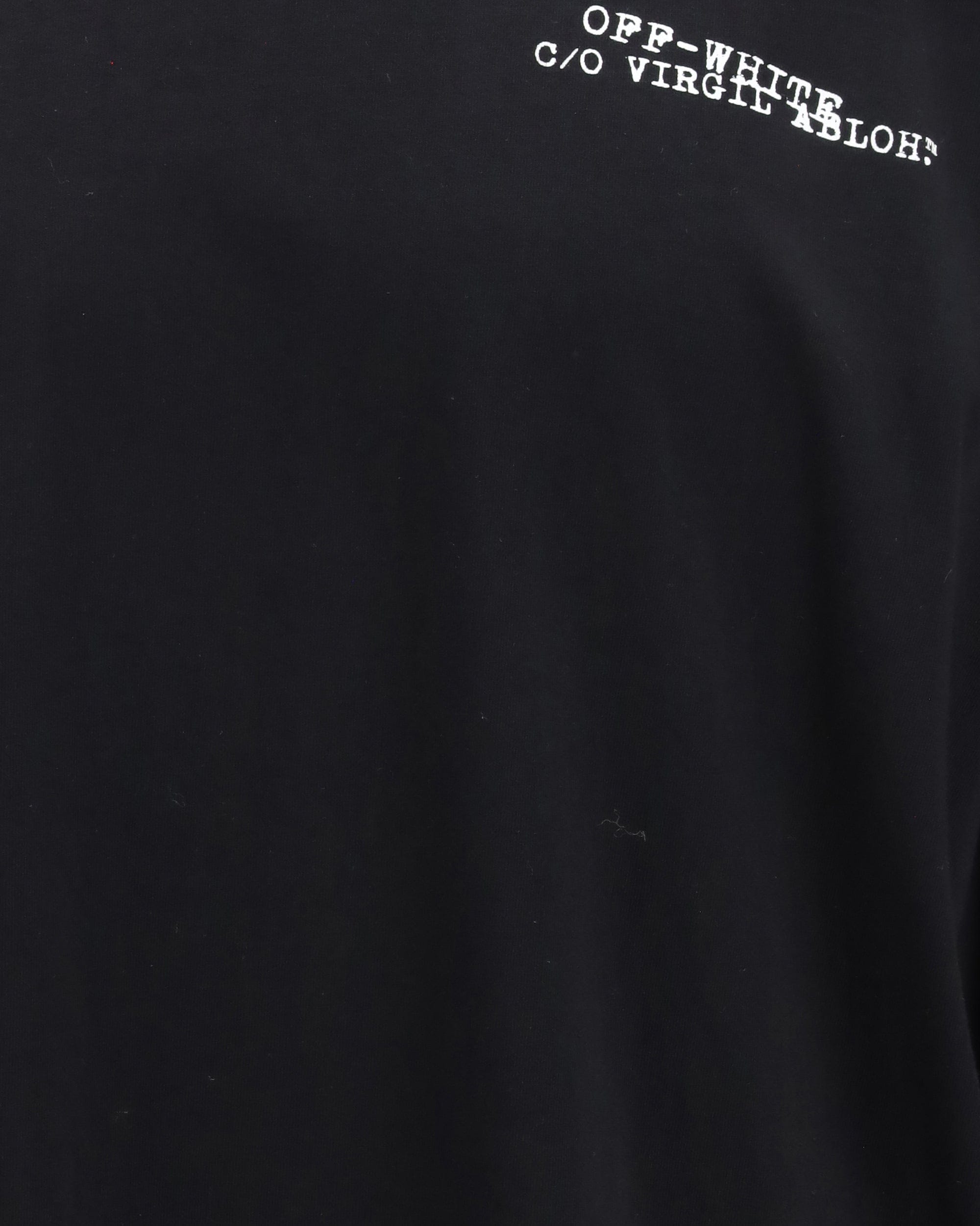 Off-White Patterned Long-Sleeve T-Shirt