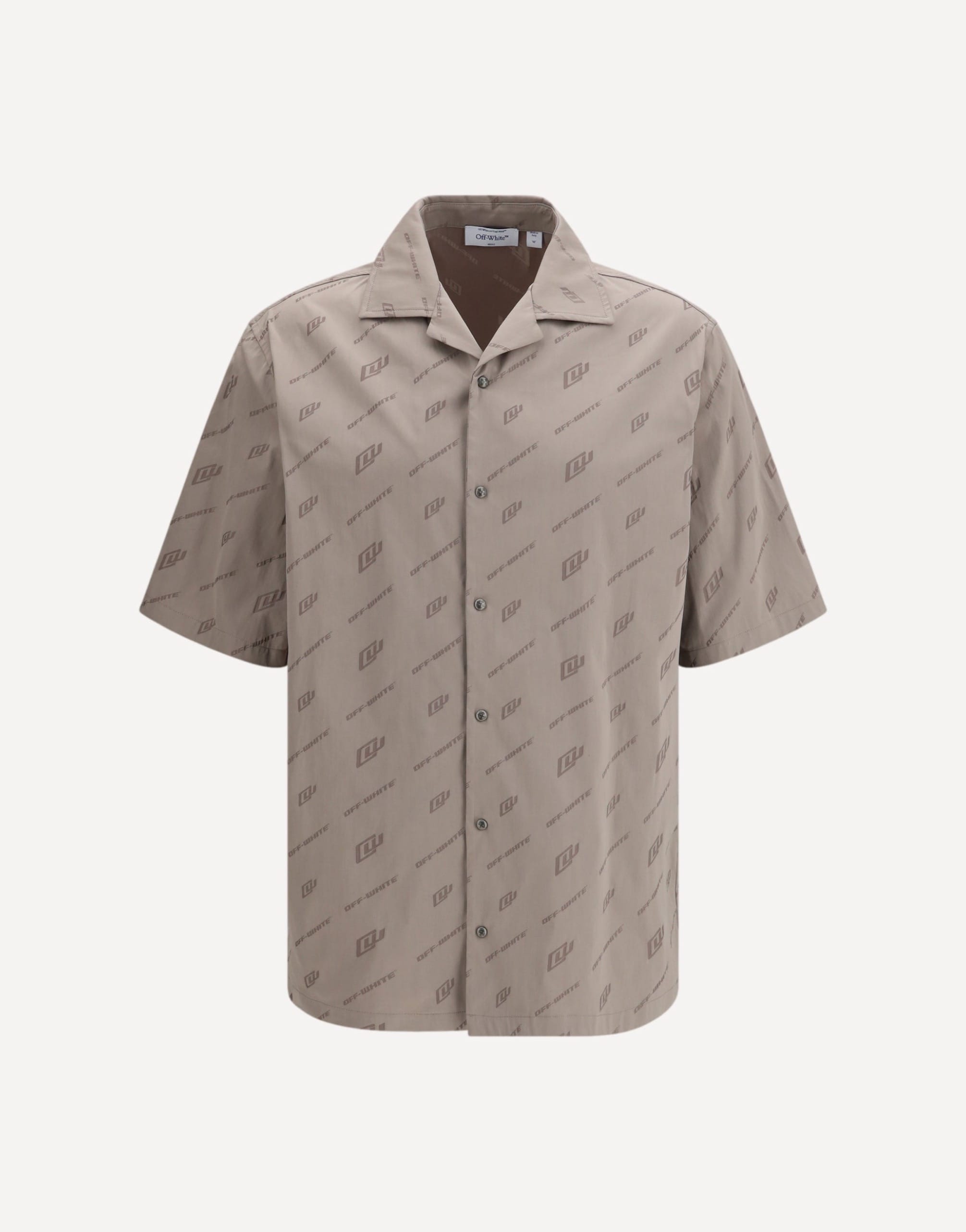 Off-White Printed Bowling Shirt
