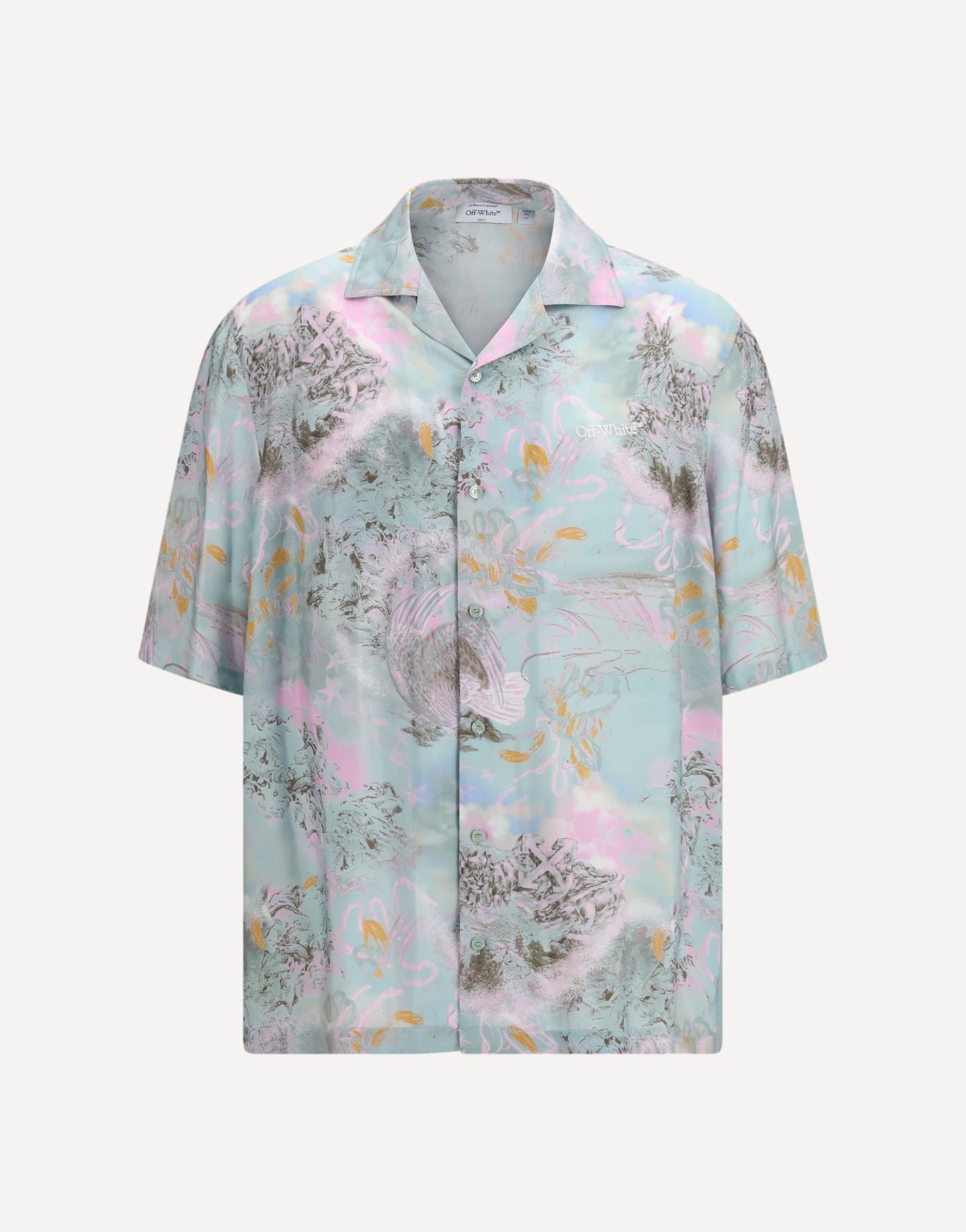 Off-White Printed Bowling Shirt