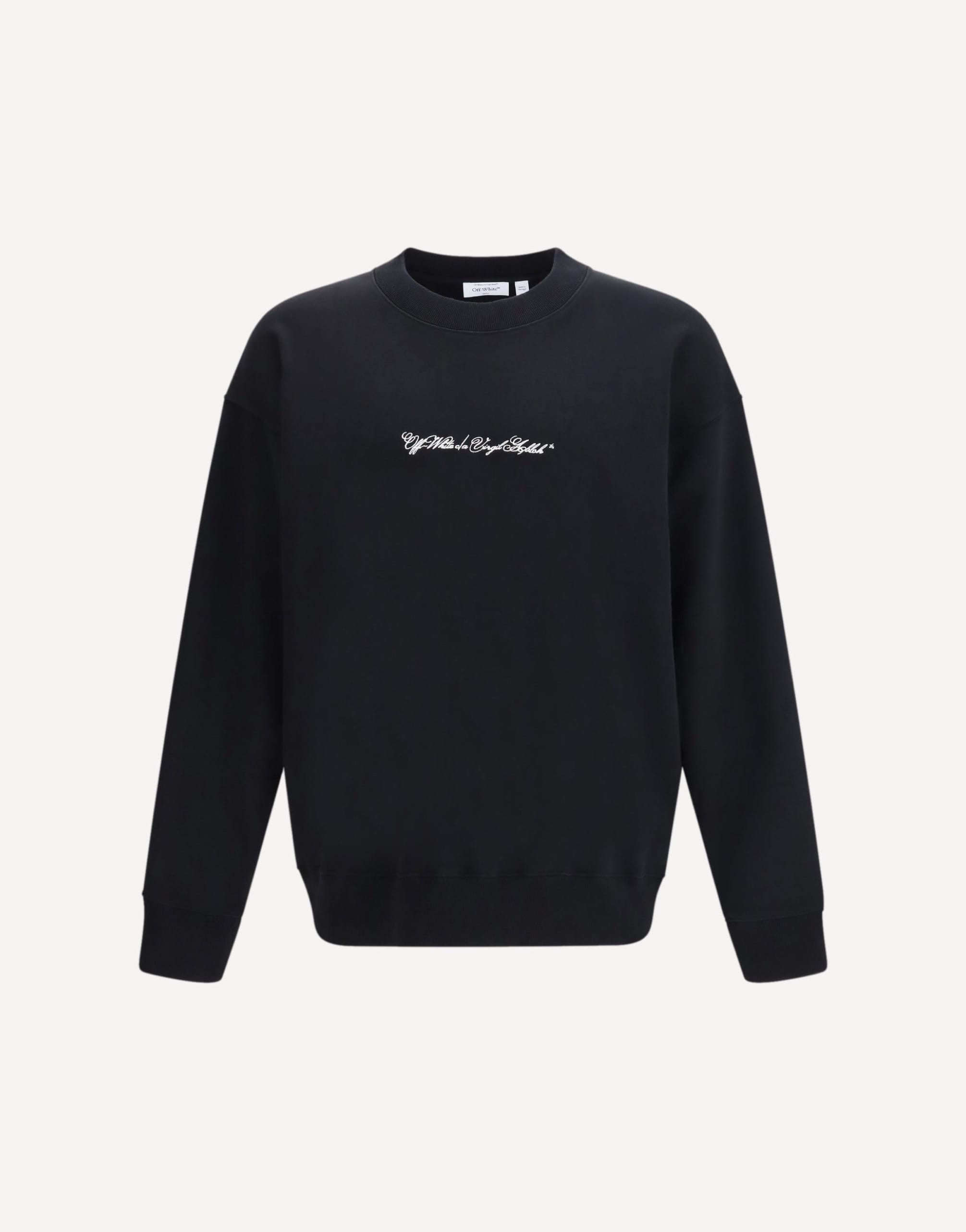Off-White Script Arrow Crewneck Sweatshirt
