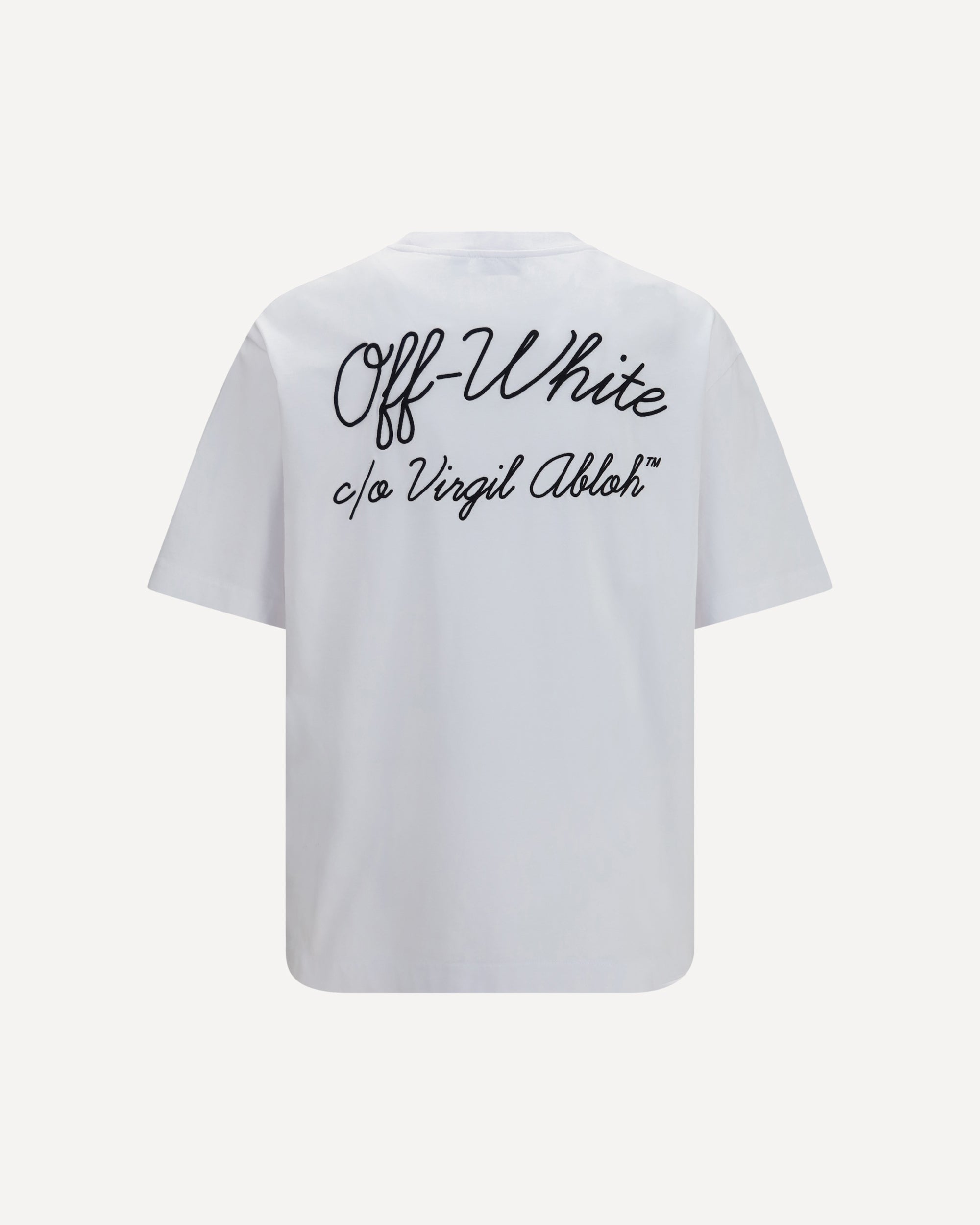 تي شيرت سكيت بشعار Script من Off-White