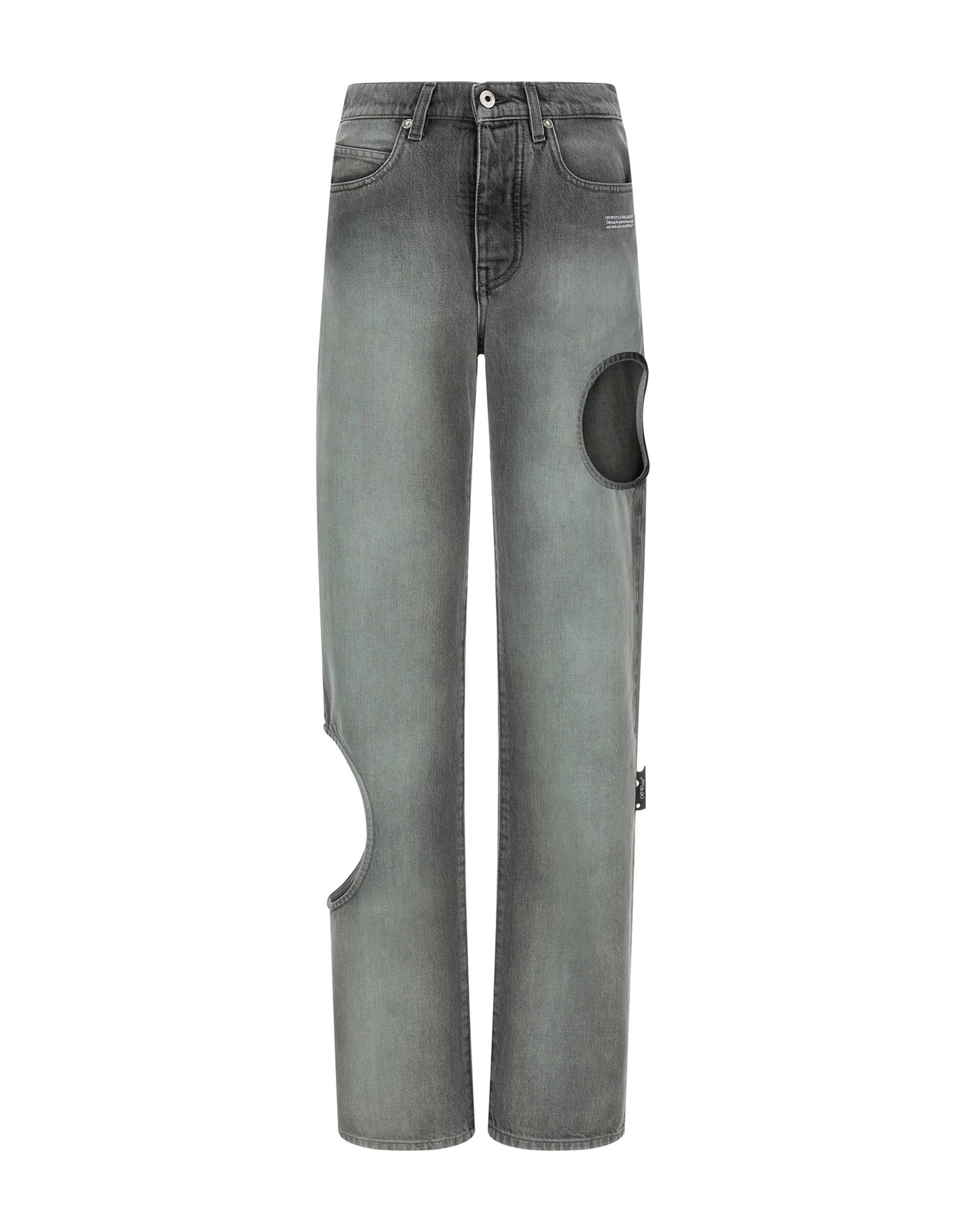 Off-White Off-White Spray New Meteor Jeans