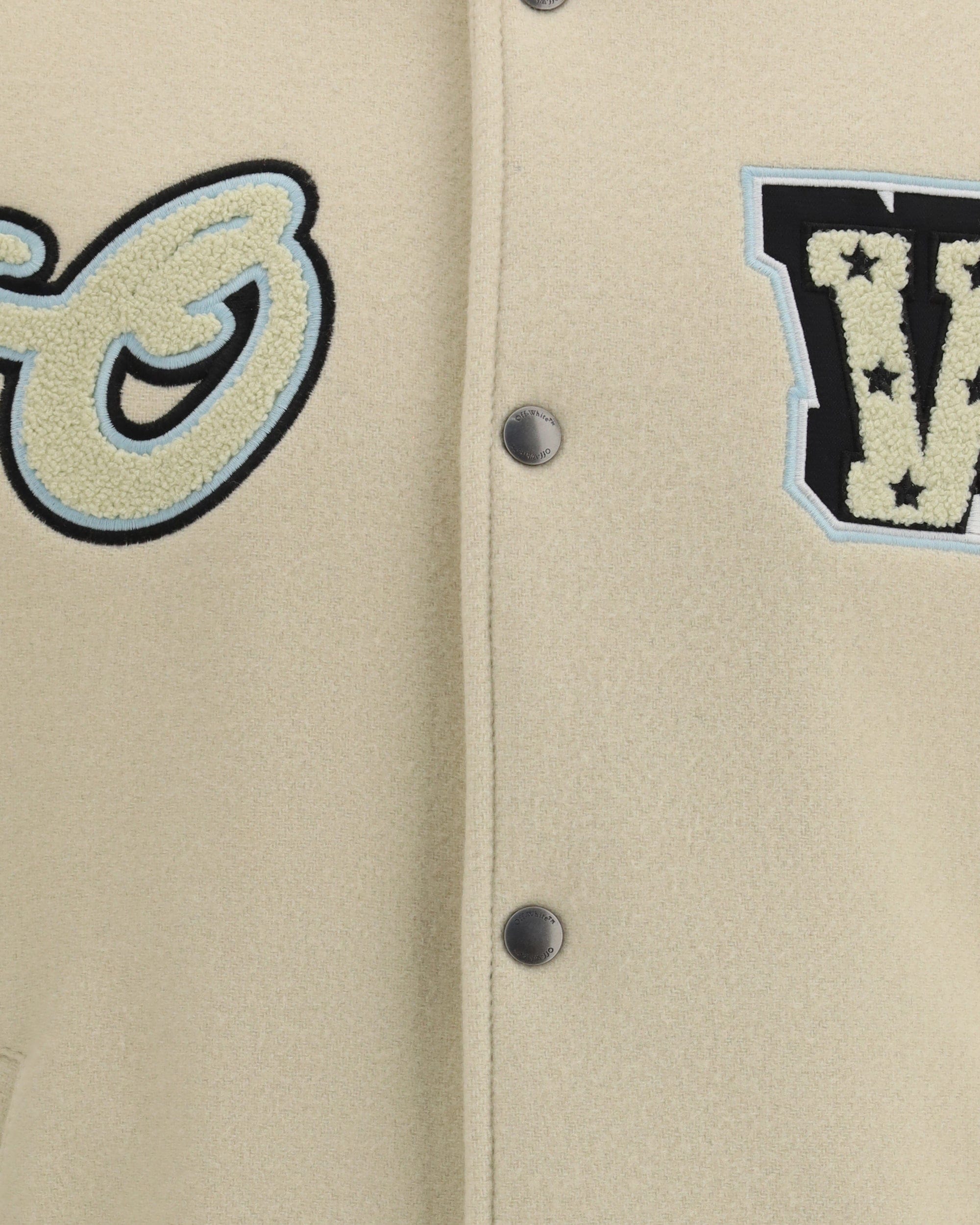 Off-White Varsity Star Logo Jacket