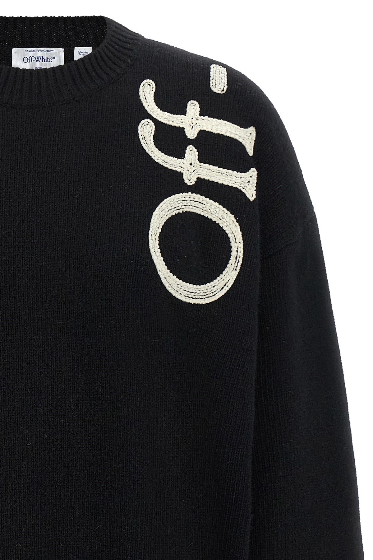 Maglione Vertical Bookish Off-White
