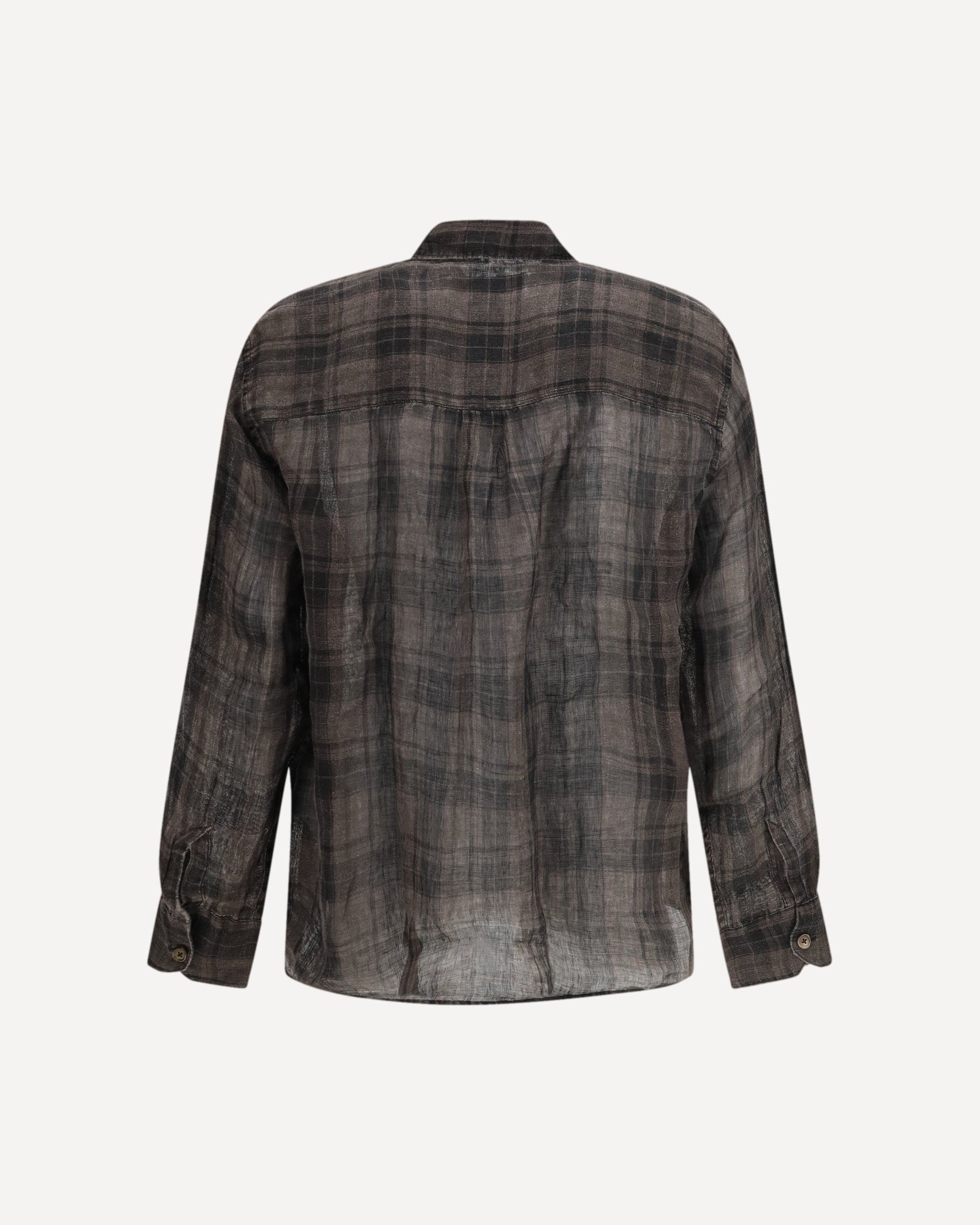Our Legacy Checked Long-Sleeve Shirt With Pocket - alternate view