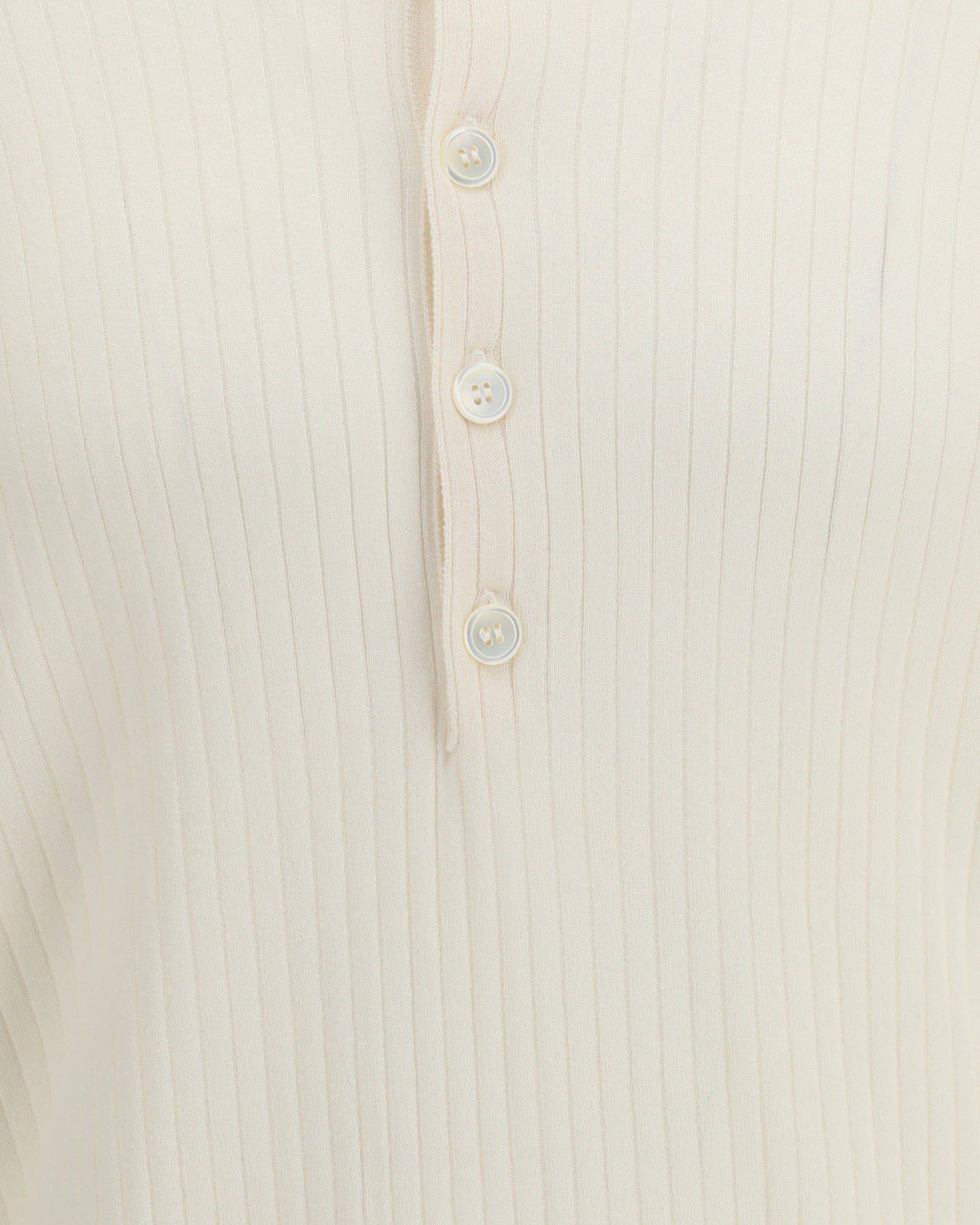 Our Legacy Fine Henley Longsleeve Cotton Crepe