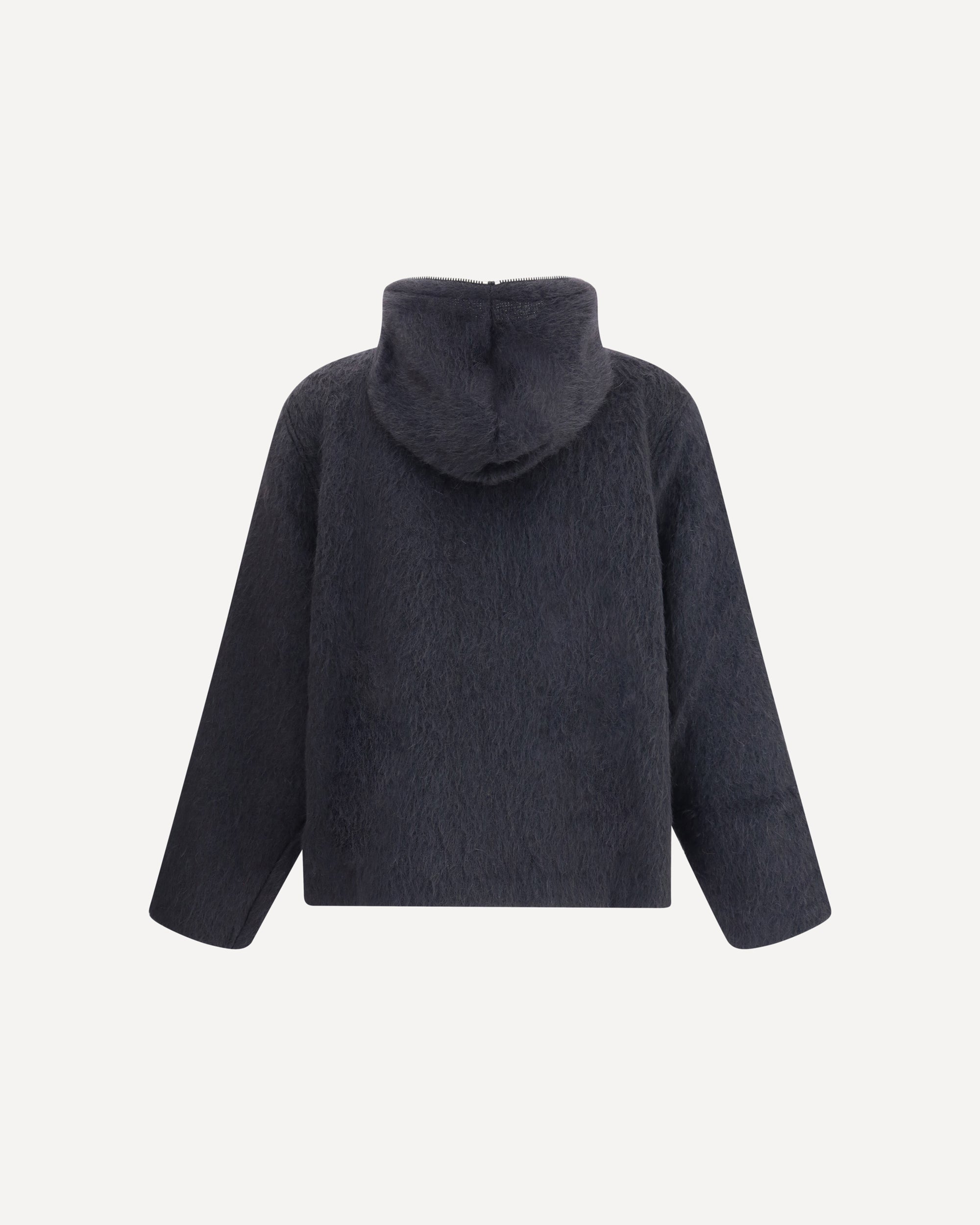 Our Legacy Zip Sweater Furry Effect - alternate view