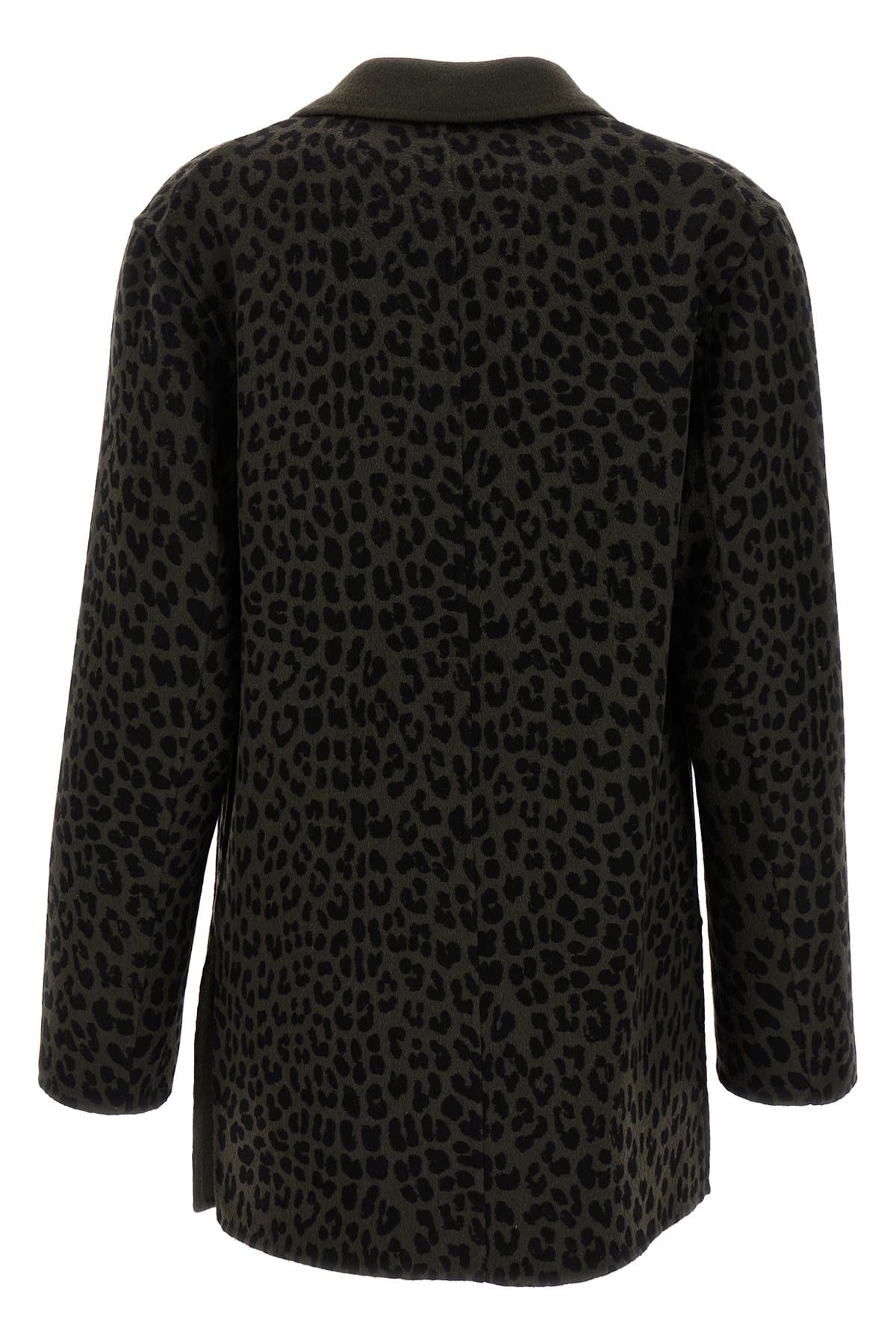 P.A.R.O.S.H. P.A.R.O.S.H. Animal Print Double-Breasted Blazer