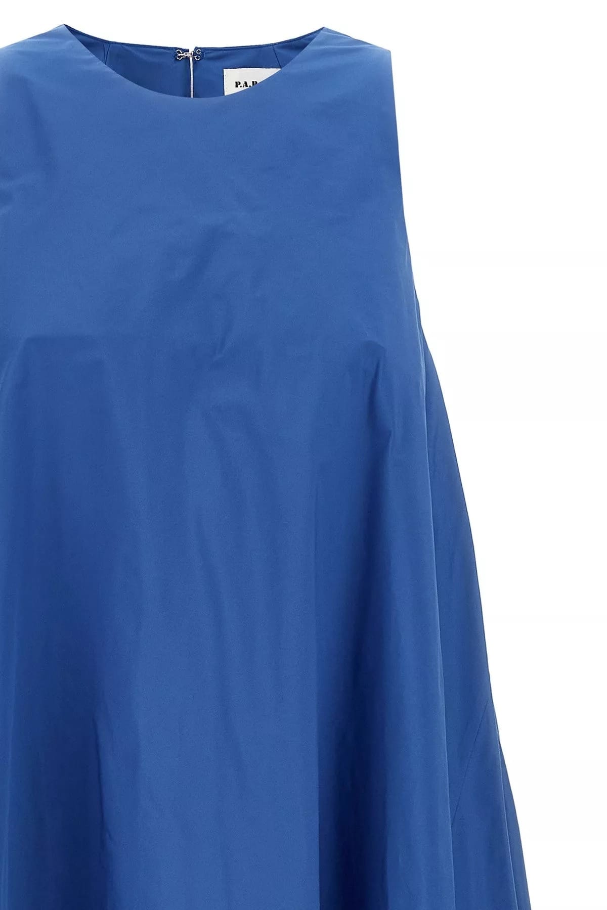 P.A.R.O.S.H. P.A.R.O.S.H. Blue Pimpy Maxi Dress