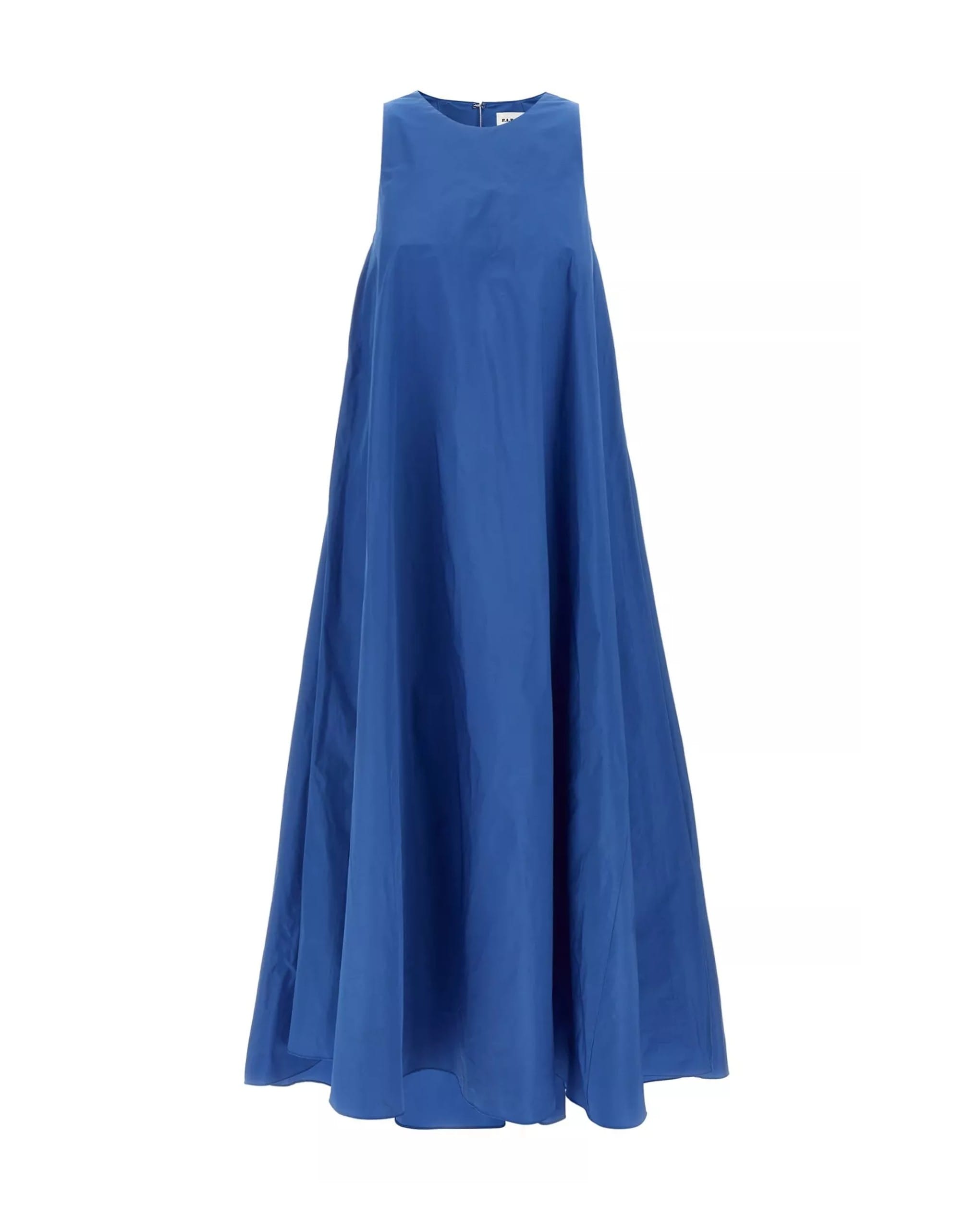 P.A.R.O.S.H. P.A.R.O.S.H. Blue Pimpy Maxi Dress