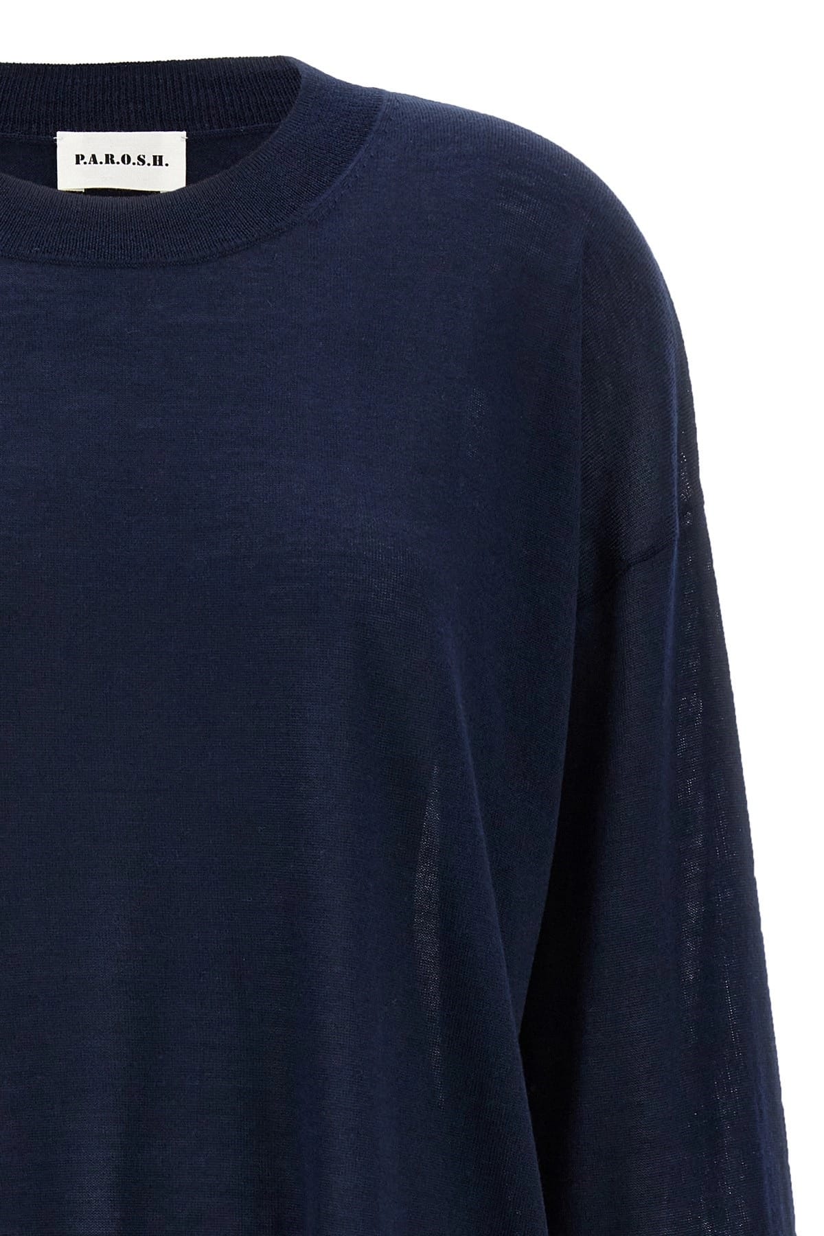 P.A.R.O.S.H. P.A.R.O.S.H. Crew-Neck Wool Blend Sweater