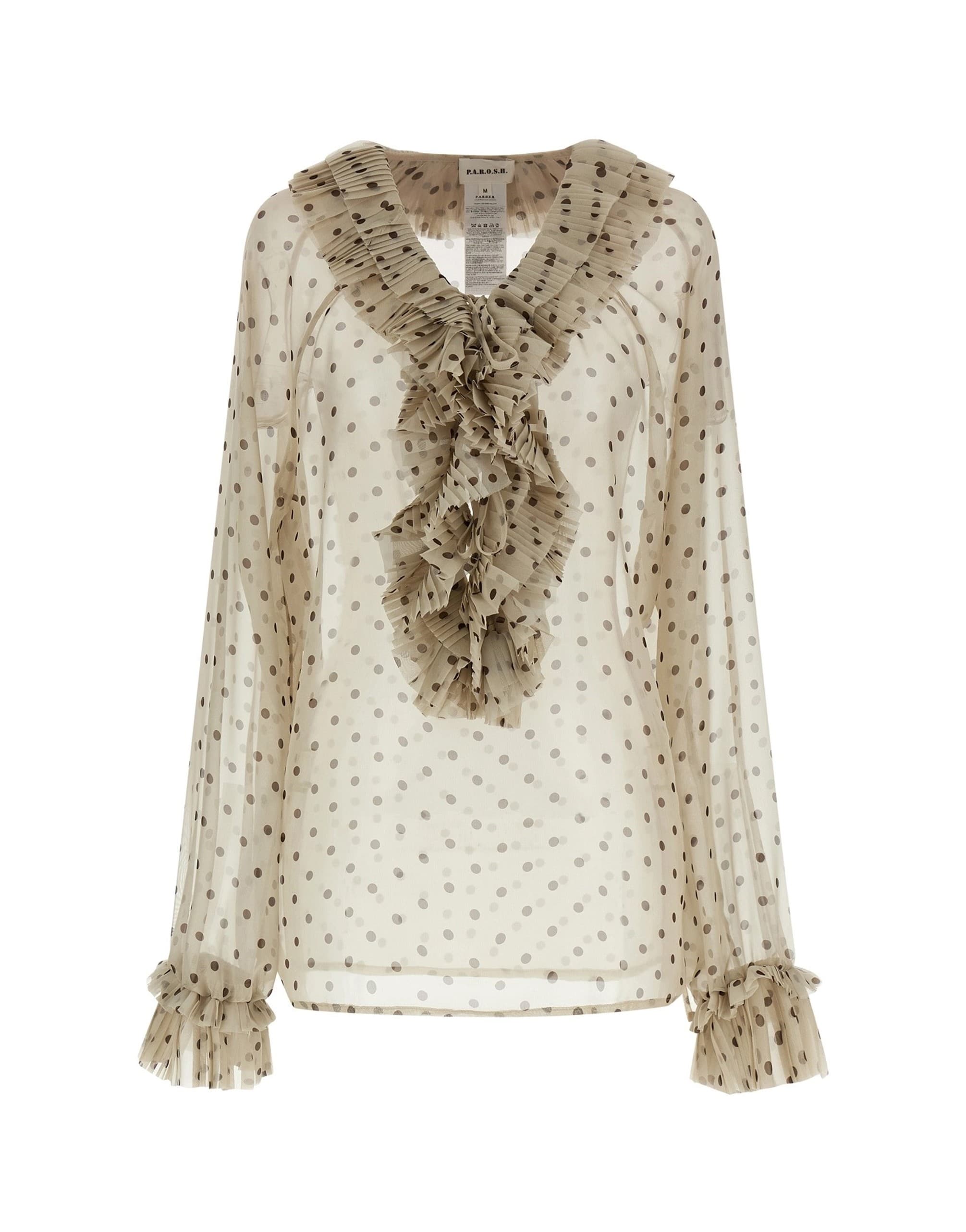 P.A.R.O.S.H. P.A.R.O.S.H. Pallina Blouse