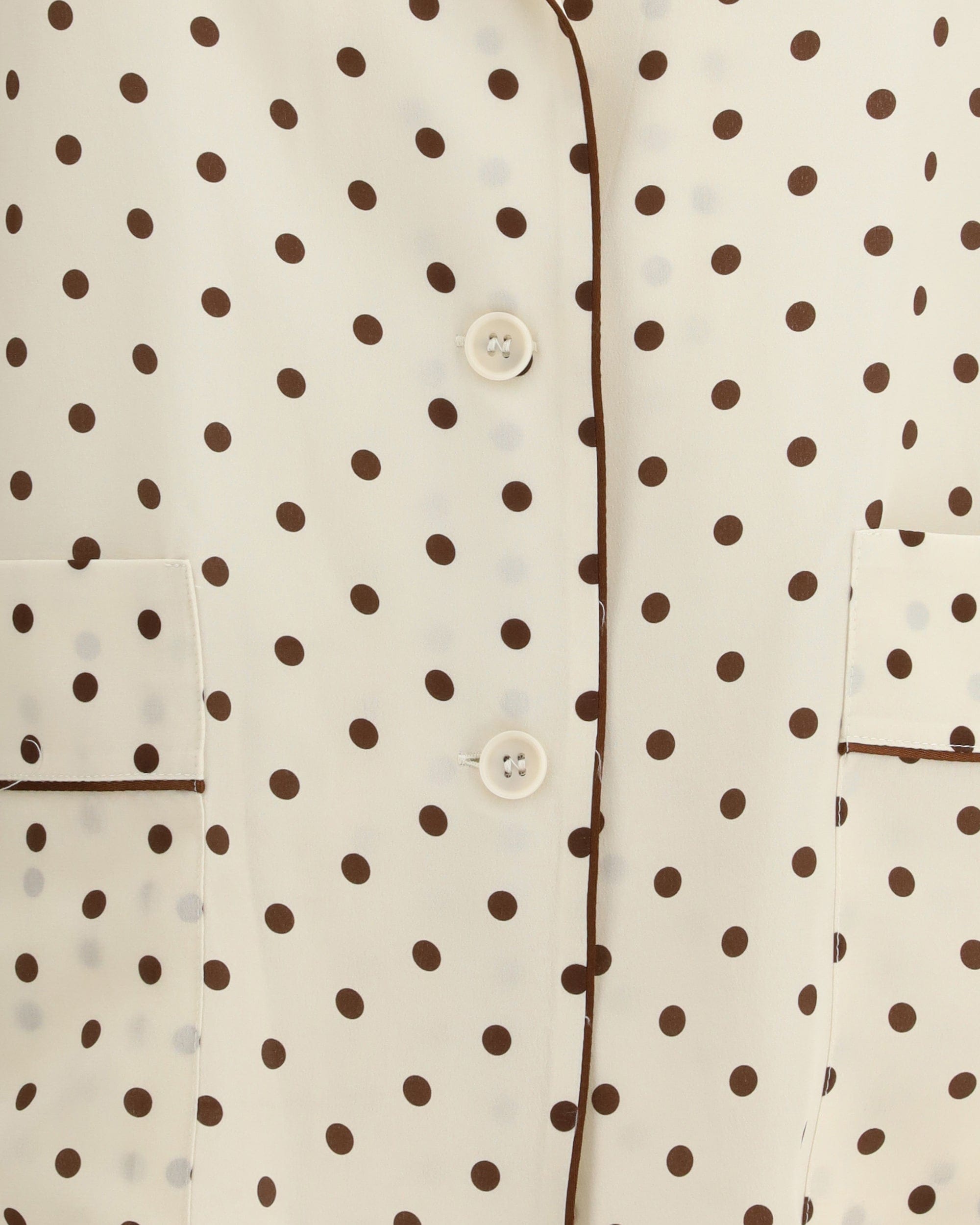 P.A.R.O.S.H. Polka-Dot Silk Shirt
