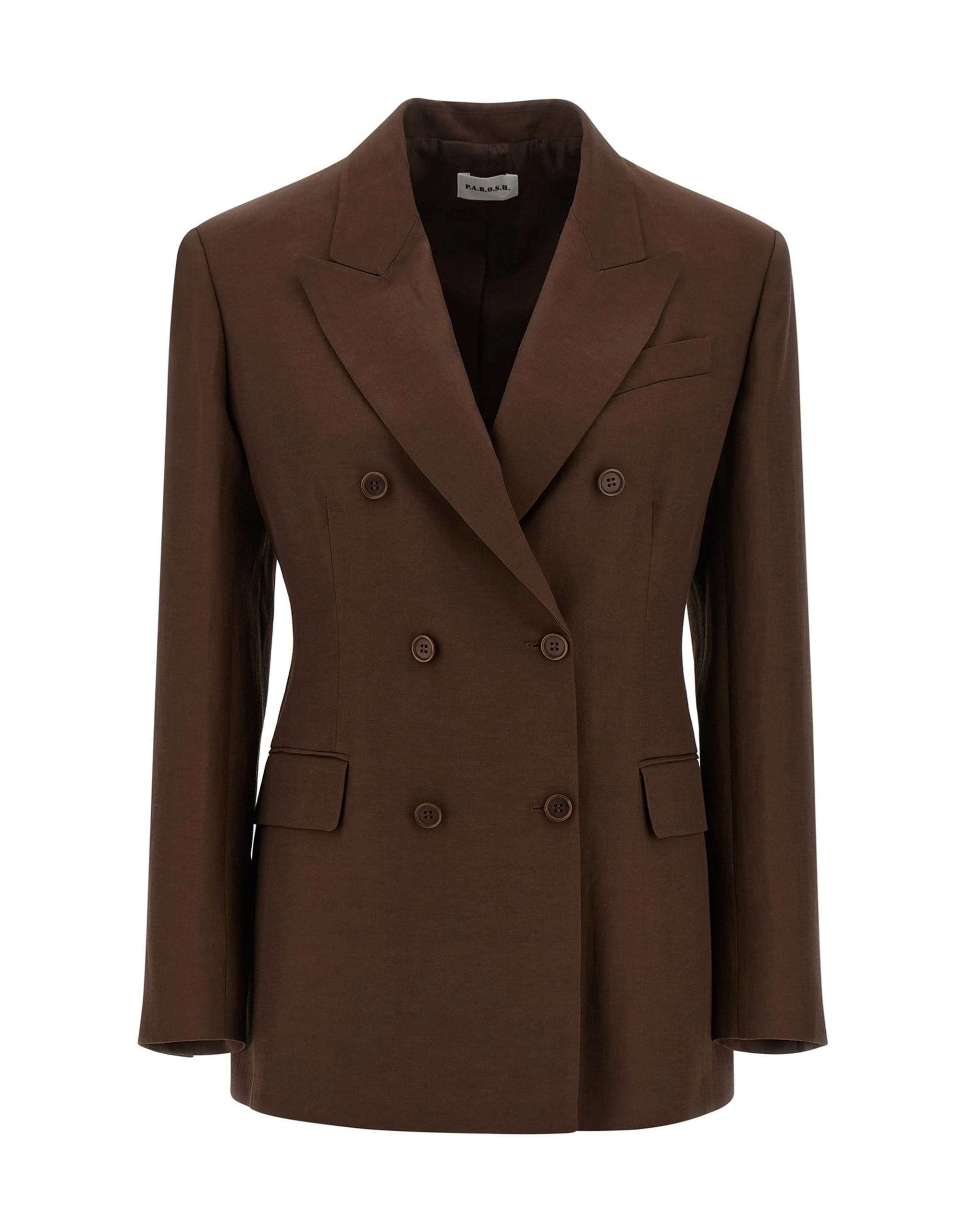 P.A.R.O.S.H. P.A.R.O.S.H. Raisa Double-Breasted Blazer