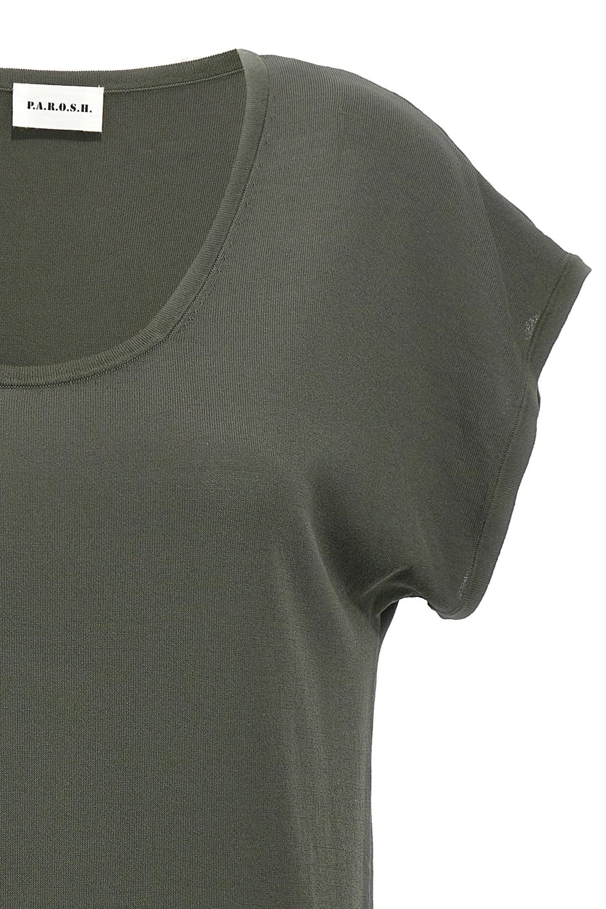 P.A.R.O.S.H. P.A.R.O.S.H. Roux Green T-Shirt
