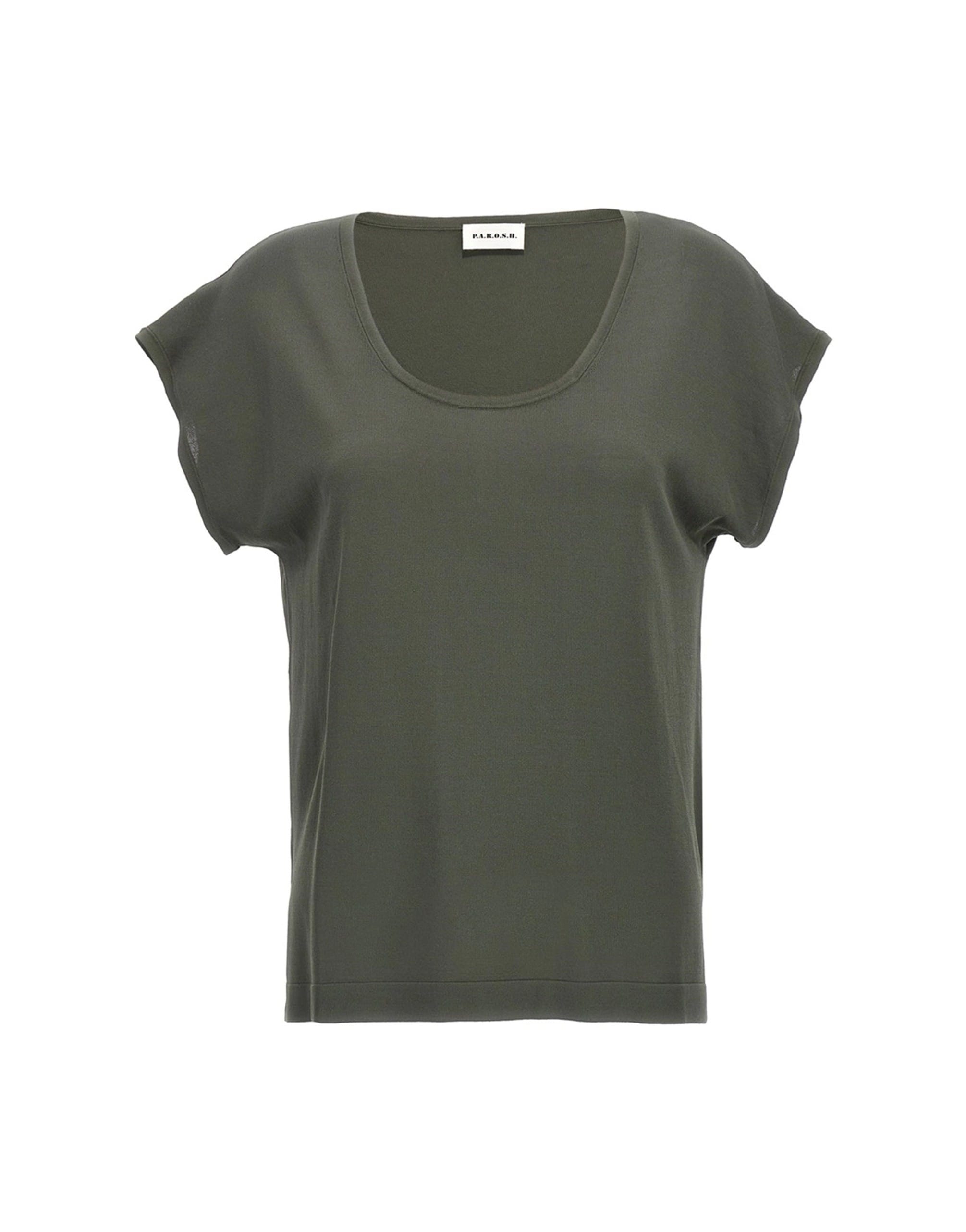 P.A.R.O.S.H. P.A.R.O.S.H. Roux Green T-Shirt