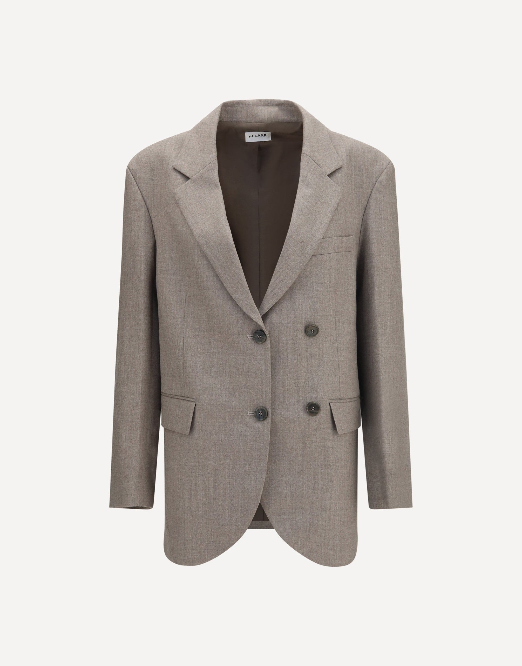 Blazer doppiopetto in lana vergine P.A.R.O.S.H.