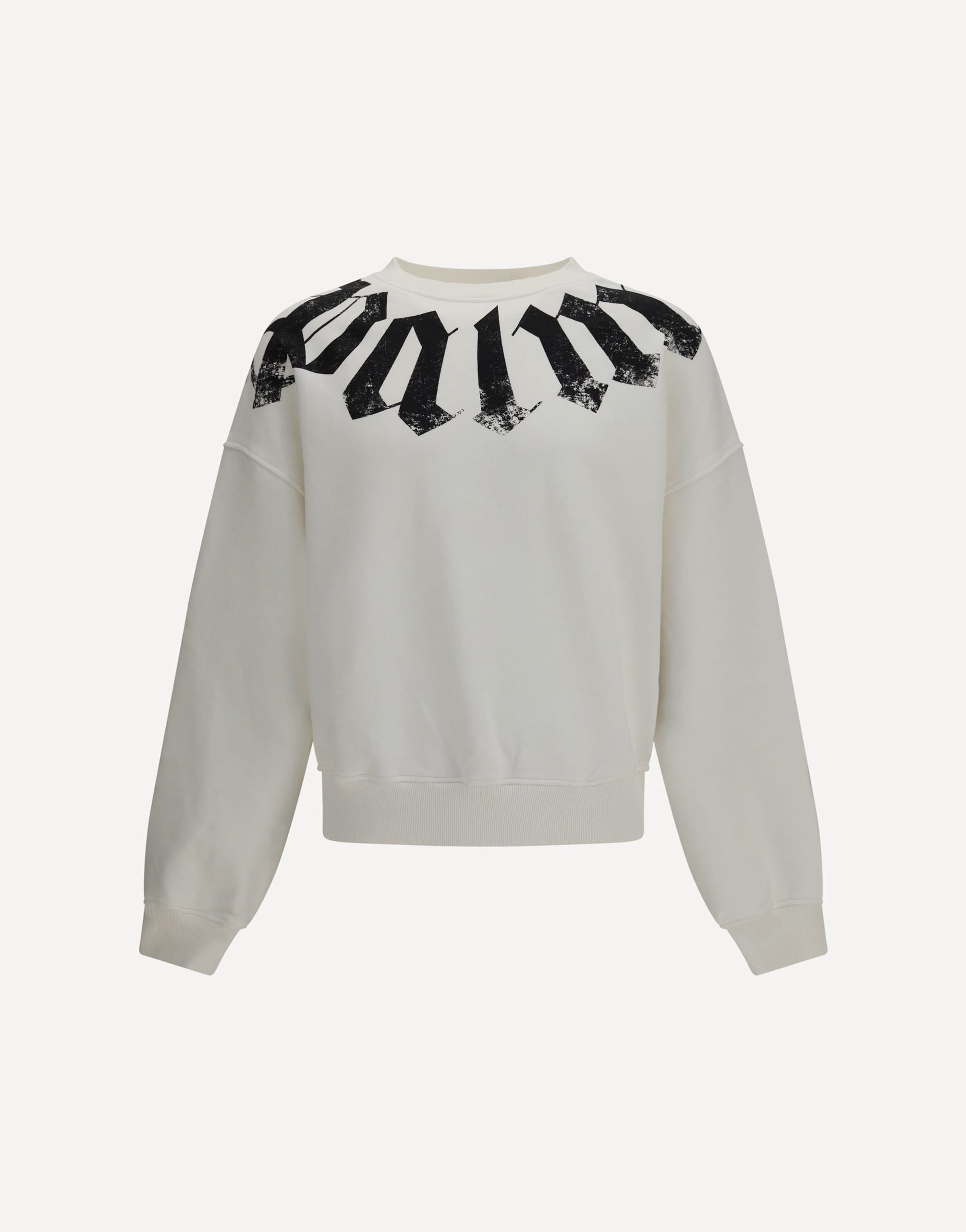 Palm Angels Big Neck Logo Sweatshirt | Sendegaro IT