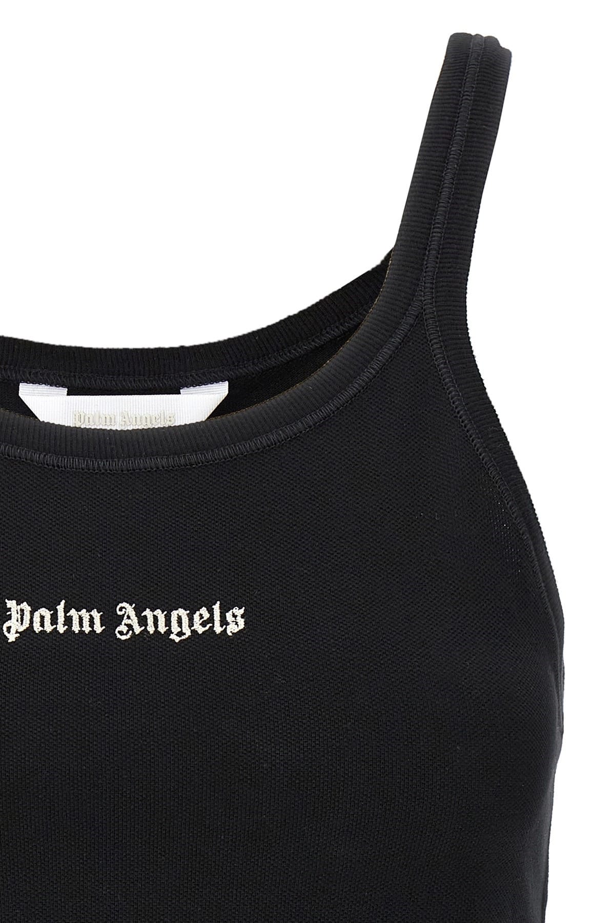 Palm Angels Palm Angels Classic Logo Crop Tank Top