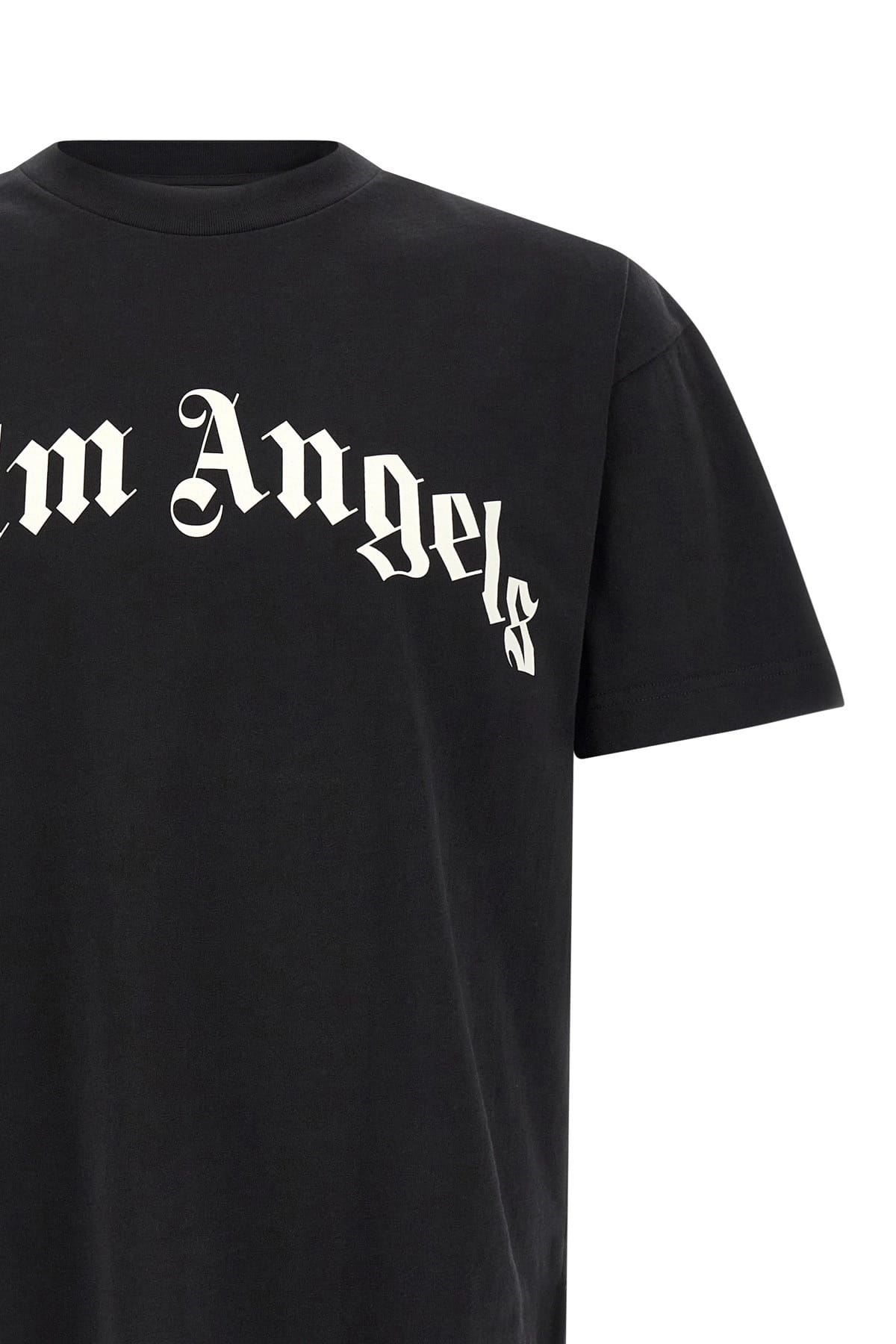 Palm Angels Palm Angels Curved Logo T-Shirt