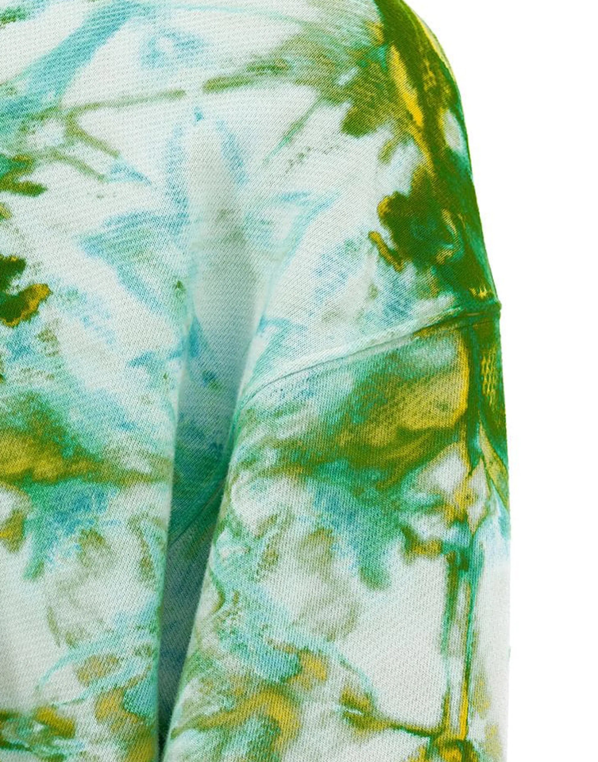 Palm Angels Palm Angels Embroidery Tie-Dye Hoodie