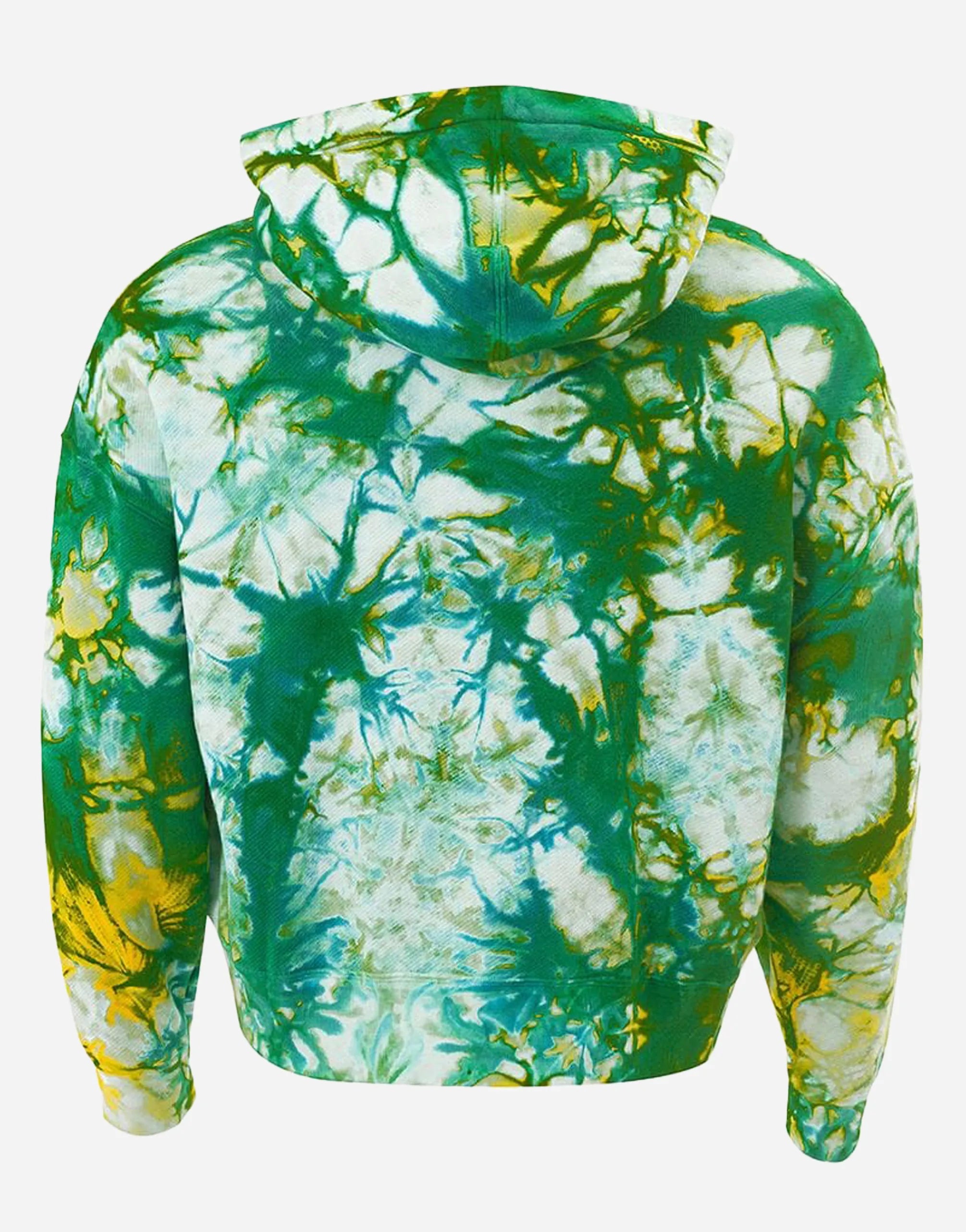 Palm Angels Palm Angels Embroidery Tie-Dye Hoodie