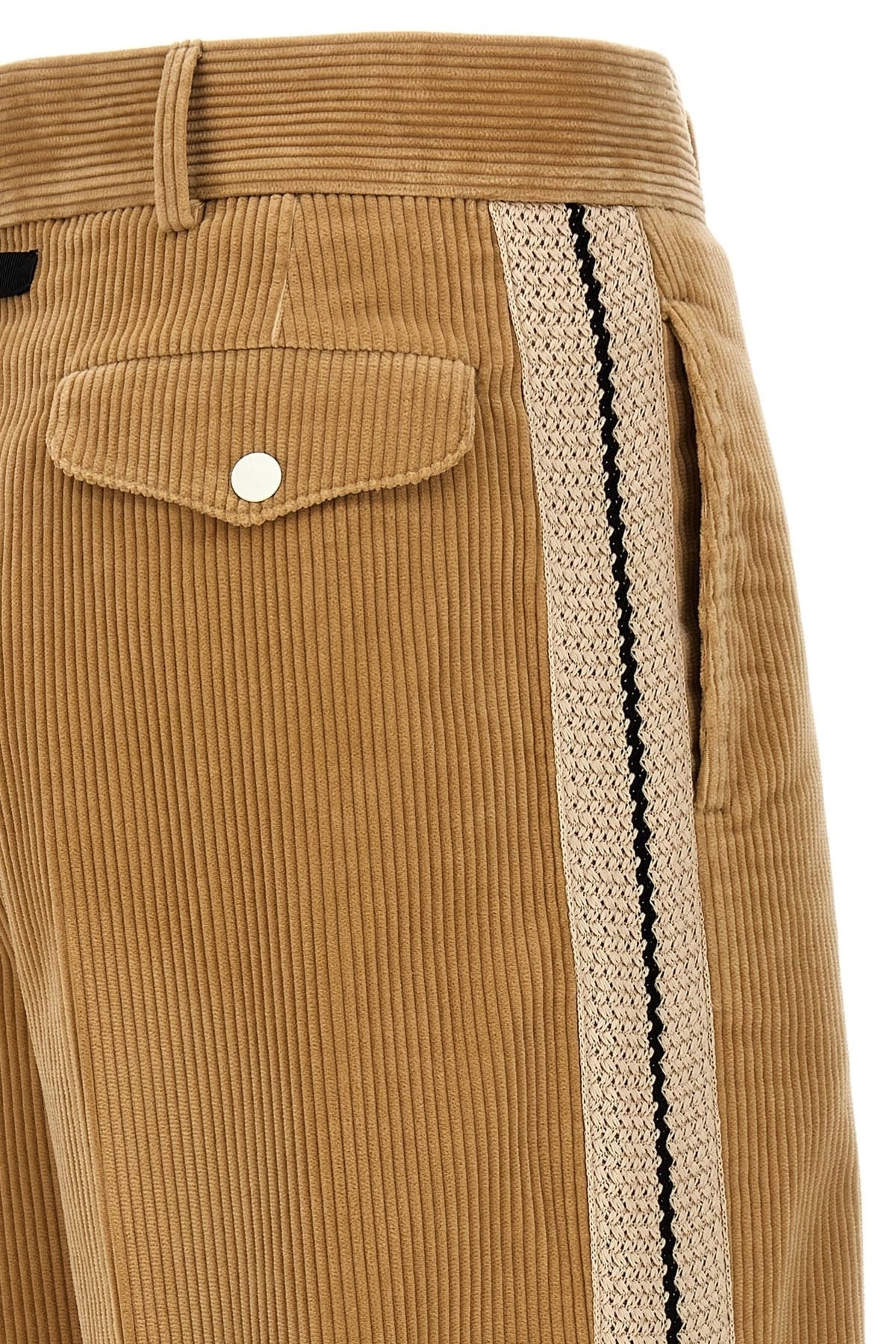 Palm Angels Palm Angels Suit Tape Corduroy Pants