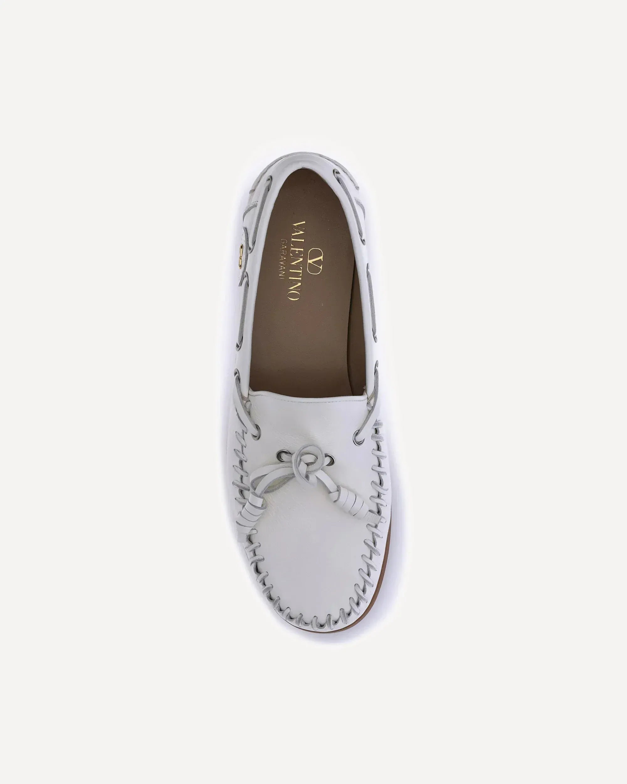 Valentino Garavani Mocassins bateau Signature VLogo Patch