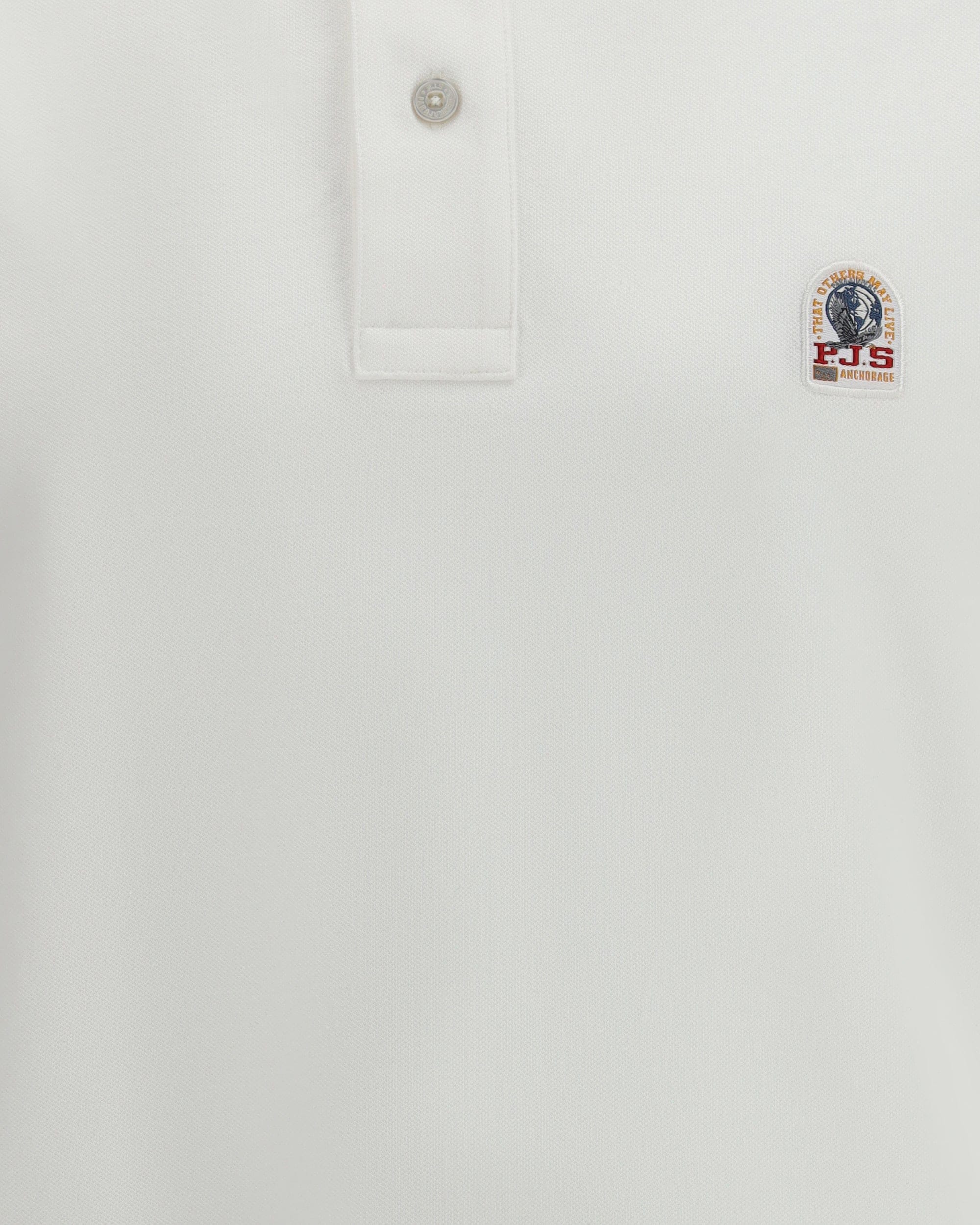Parajumpers Logo Application Short Sleeve Polo