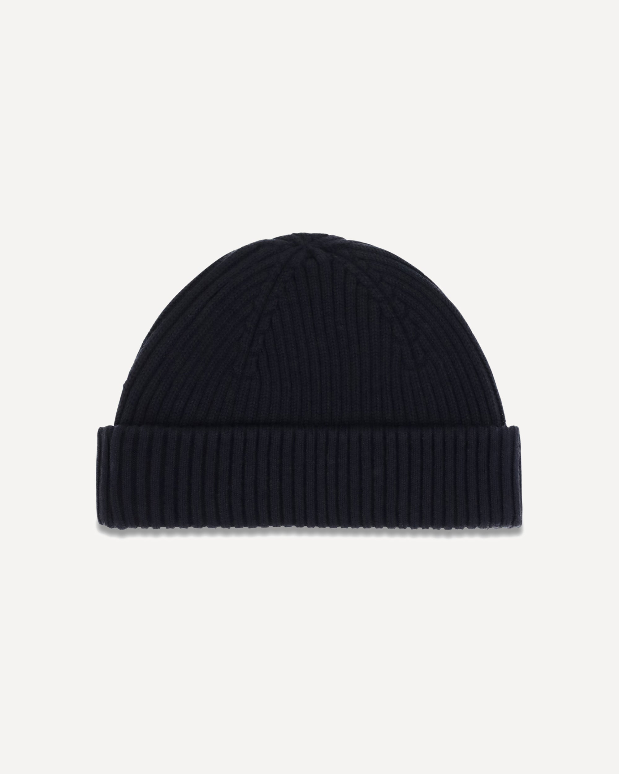 Parajumpers Ribbed Knit Logo Beanie - alternate view