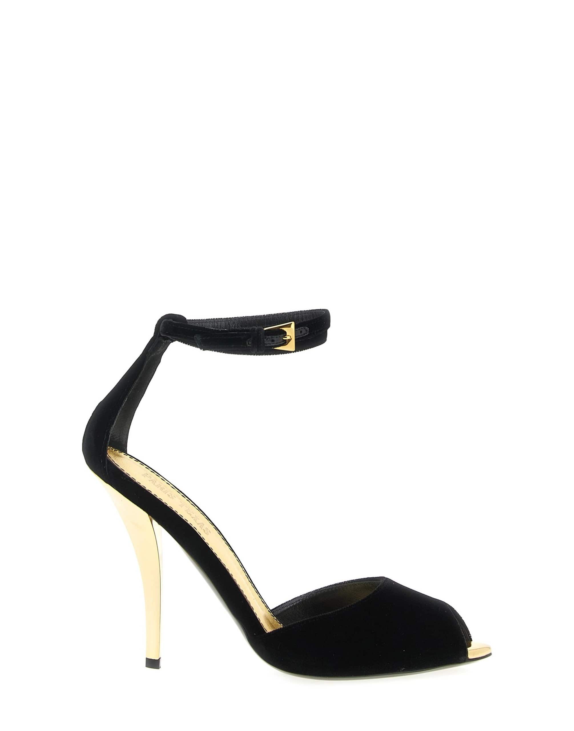 Paris Texas Paris Texas Jessica Velvet Sandals