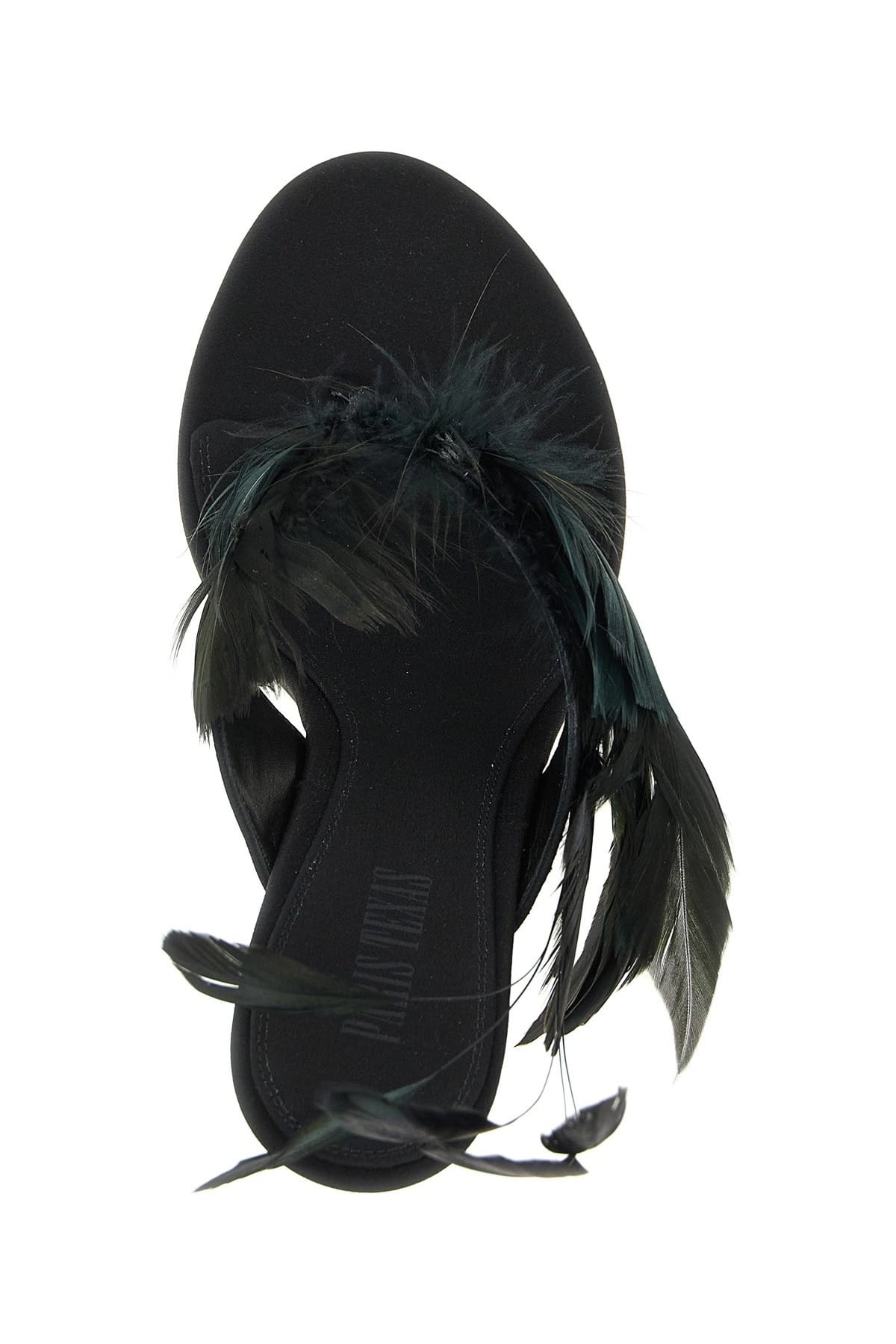 Paris Texas Paris Texas Lidia Feather Thong Mules