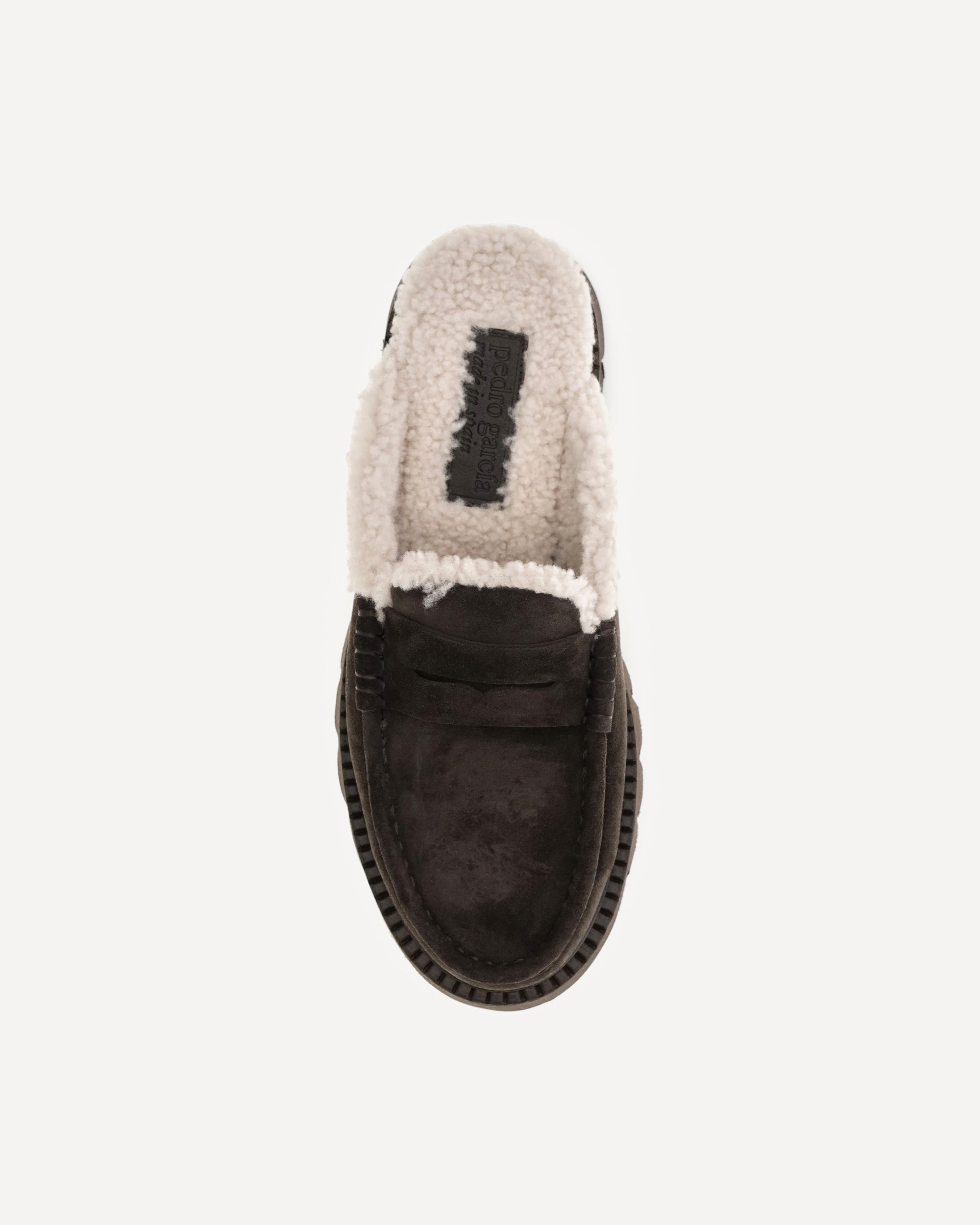 Pedro García Savy Shearling Mules