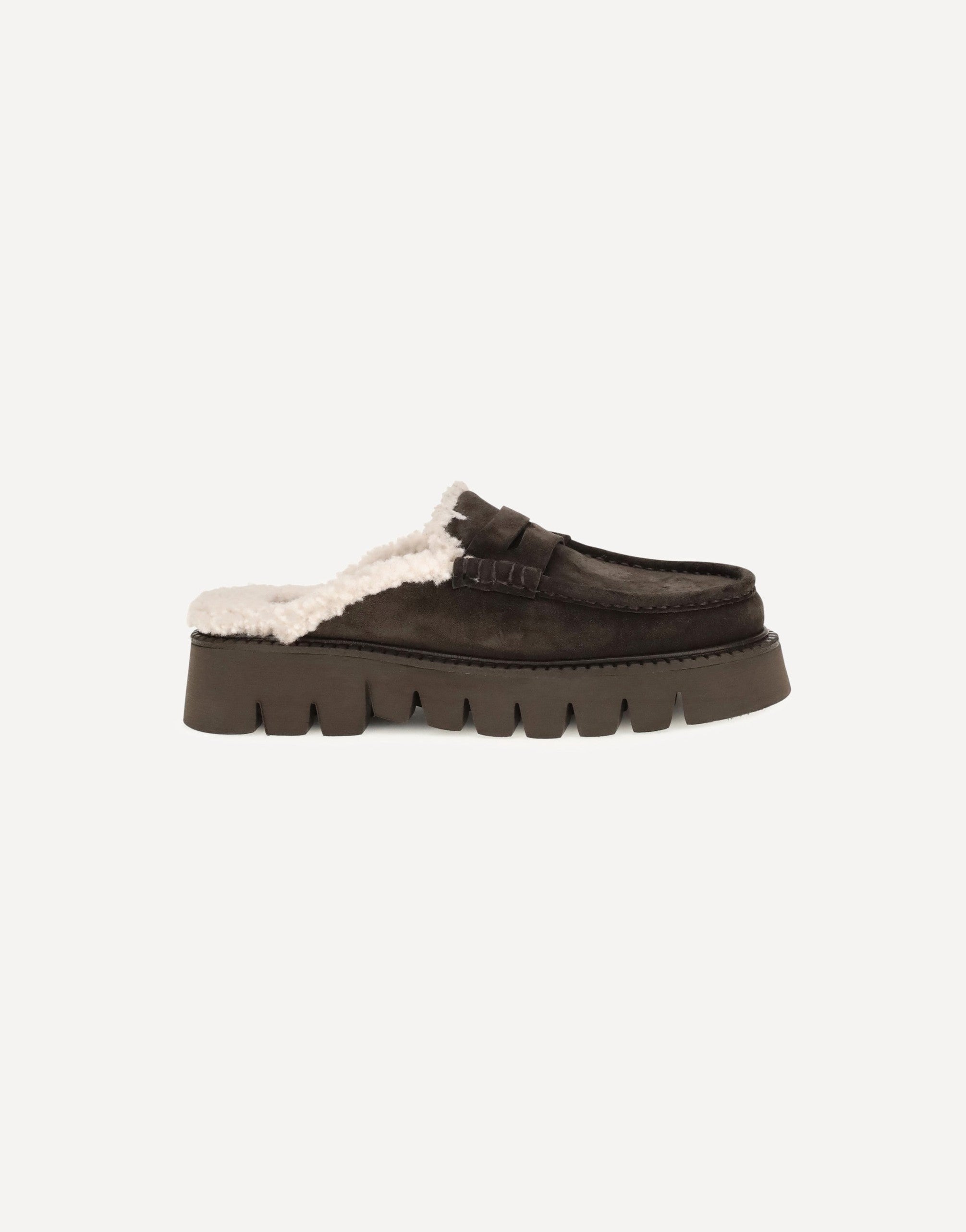 Pedro García Savy Shearling Mules