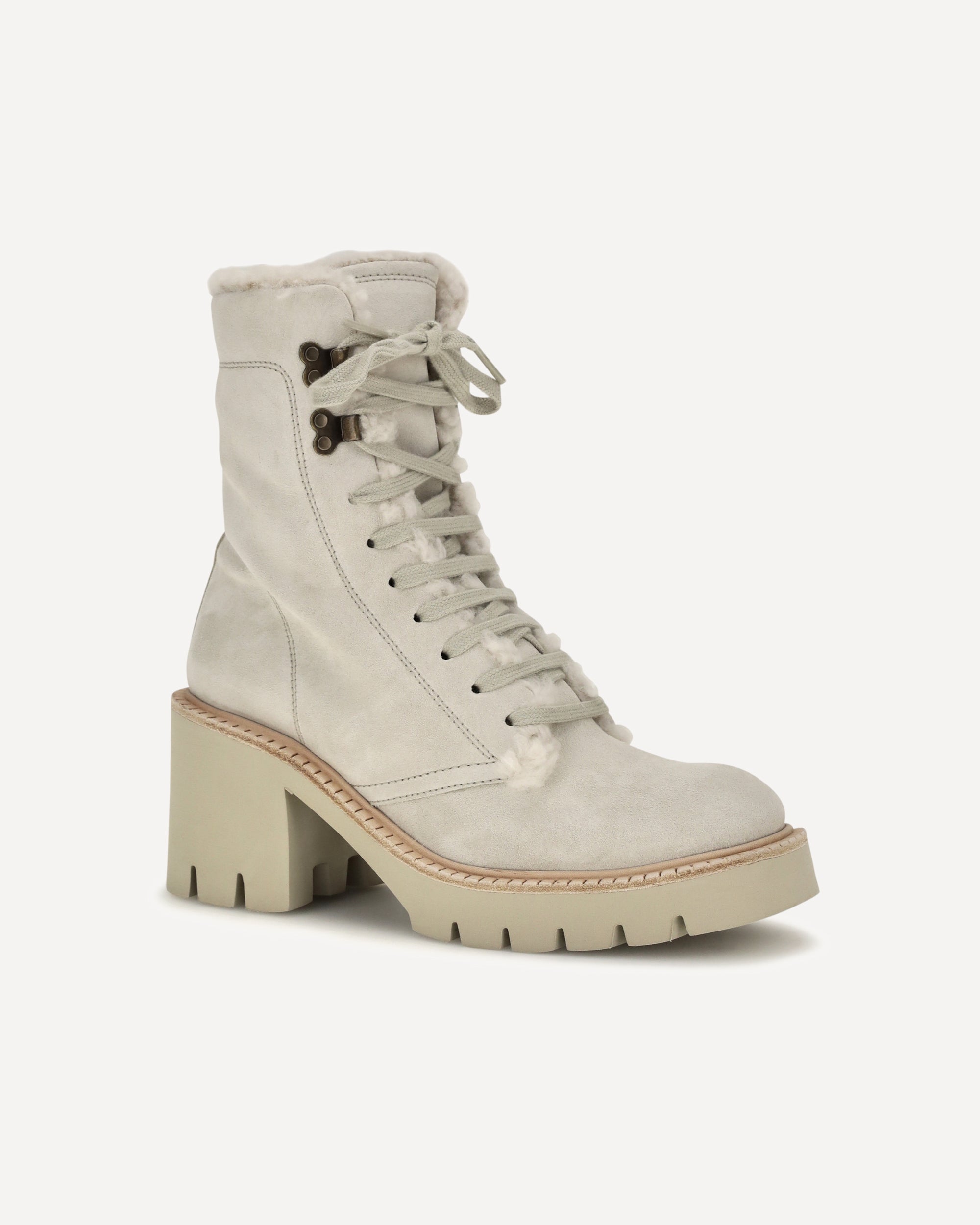 Pedro García Zineta Suede Lace-Up Ankle Boots - alternate view