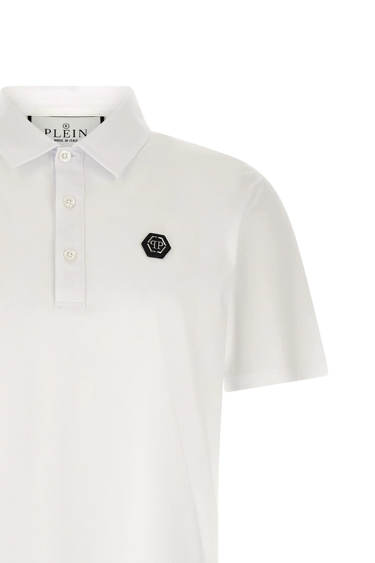 Philipp Plein Philipp Plein Classic Hexagon Patch Polo Shirt