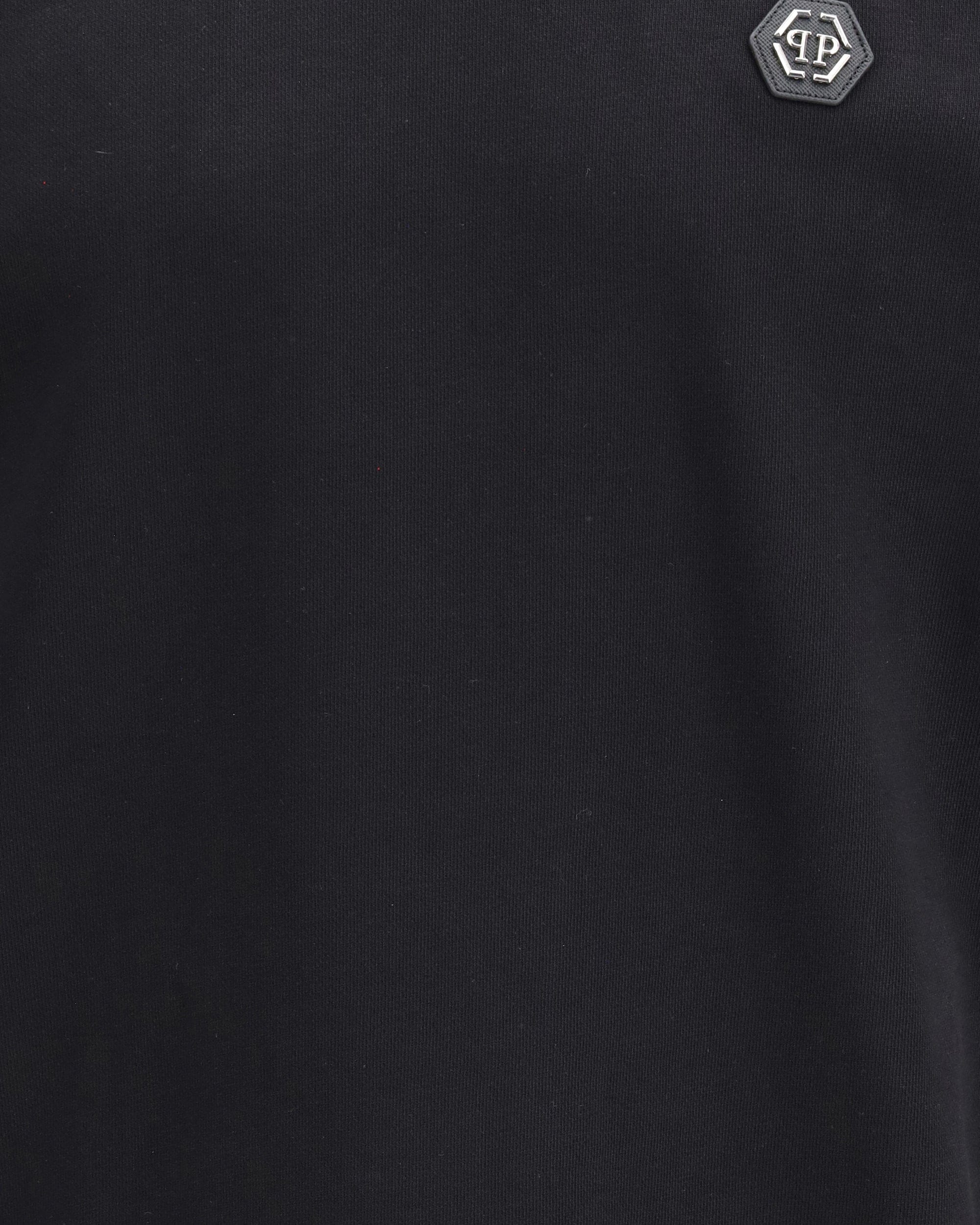 Philipp Plein Cotton Hoodie With Logo Detail