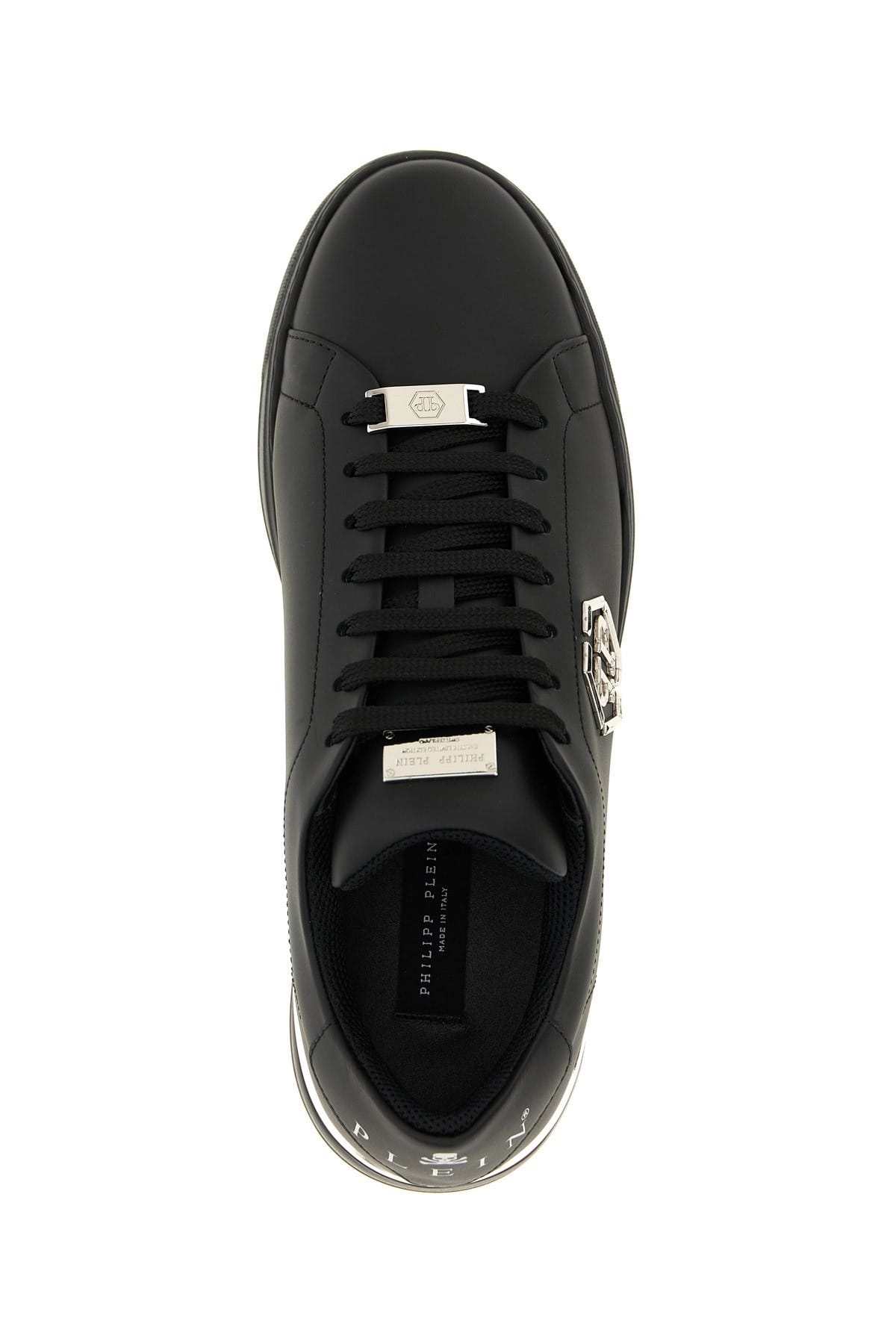 Philipp Plein Philipp Plein Hexagon Leather Sneakers