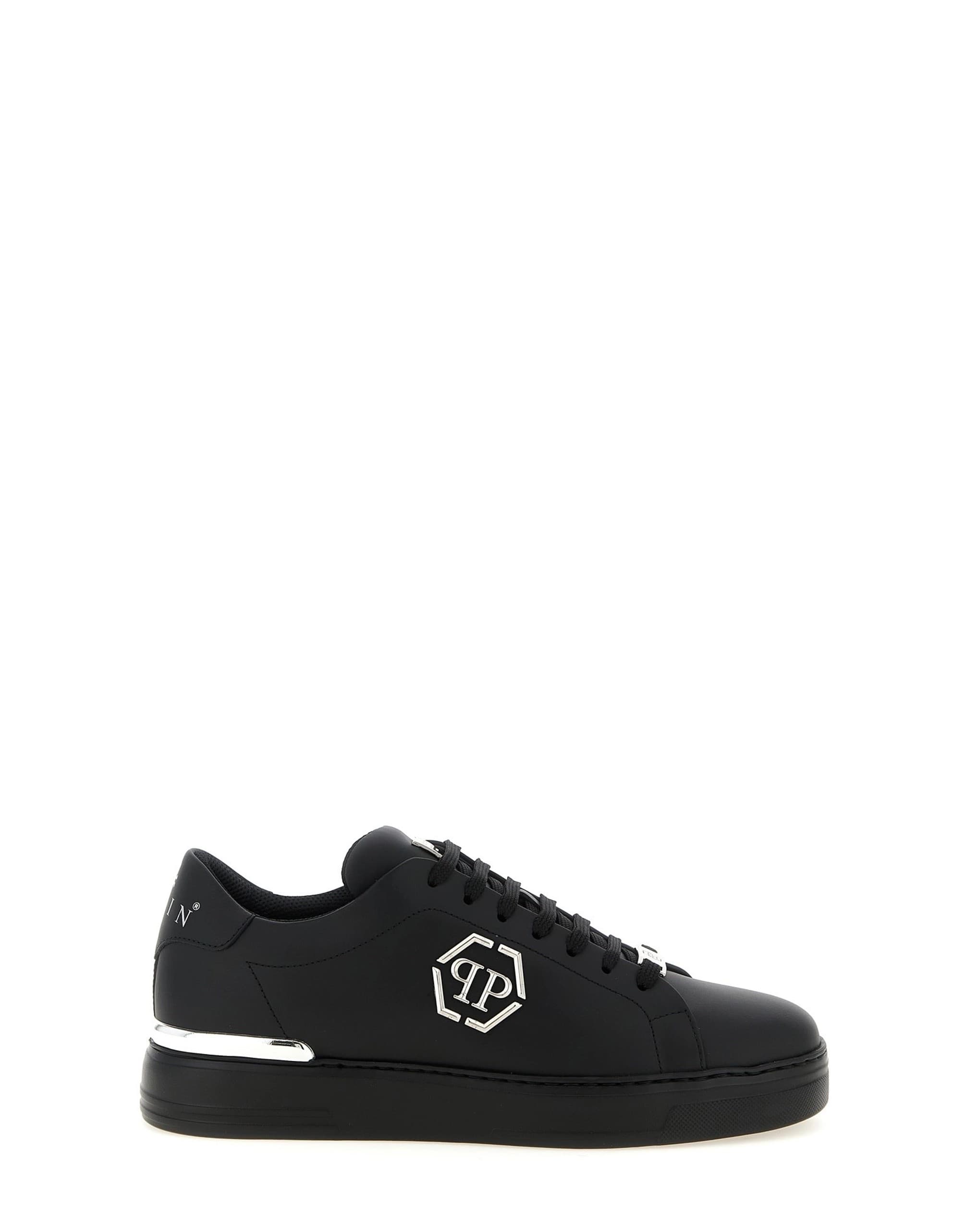 Philipp Plein Philipp Plein Hexagon Leather Sneakers