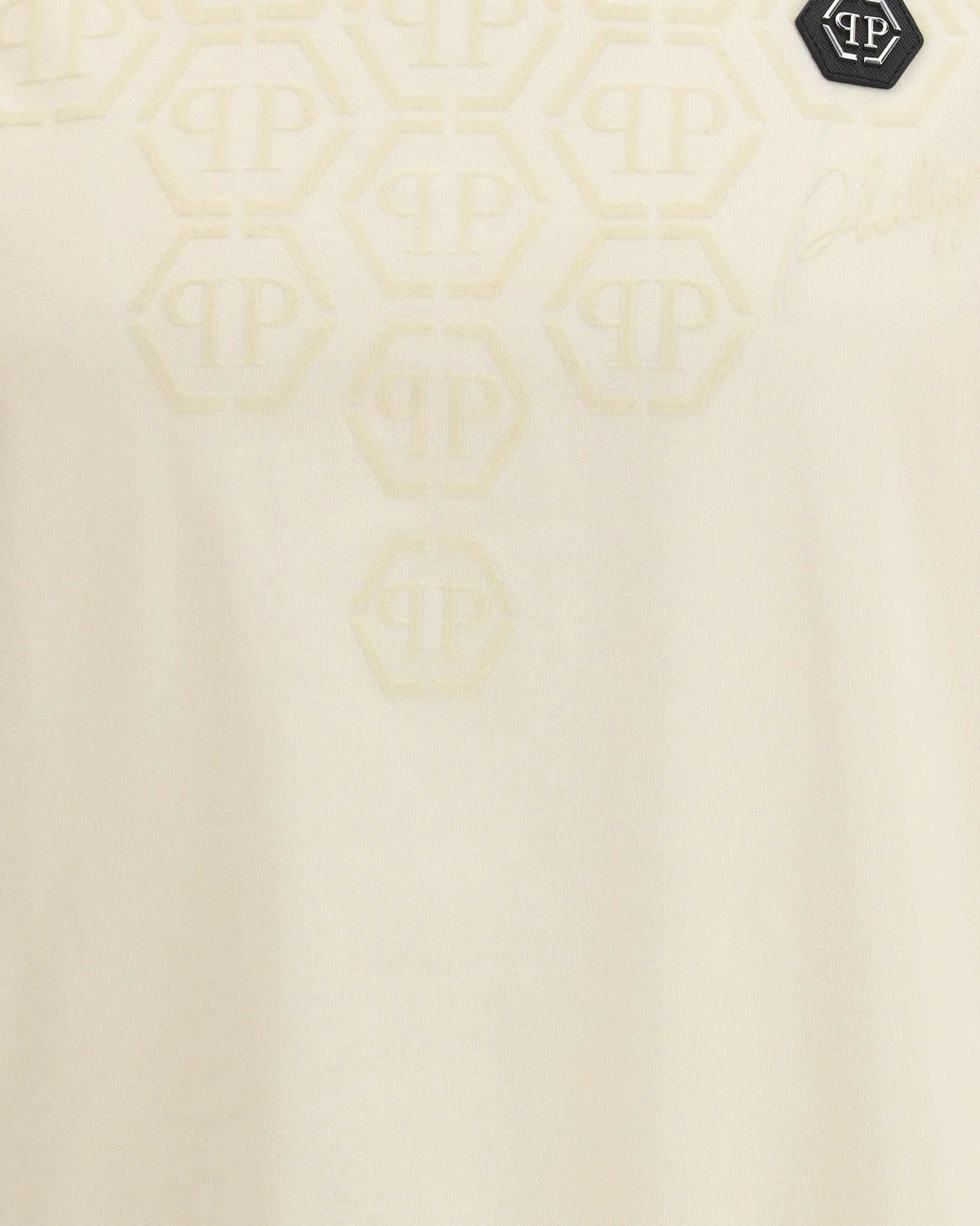 Philipp Plein Round Neck Degradé Monogram T-Shirt