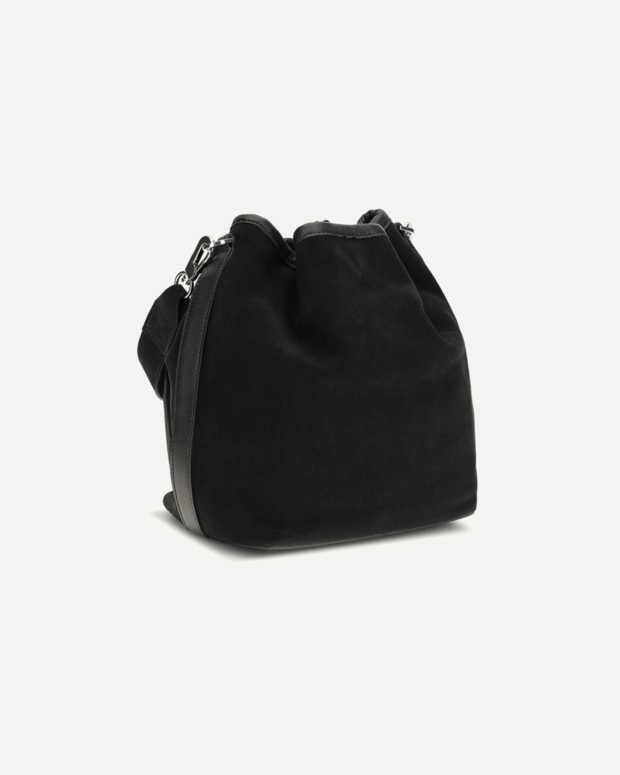 Pierre Hardy Alpha Bucket Bag Calfskin Suede