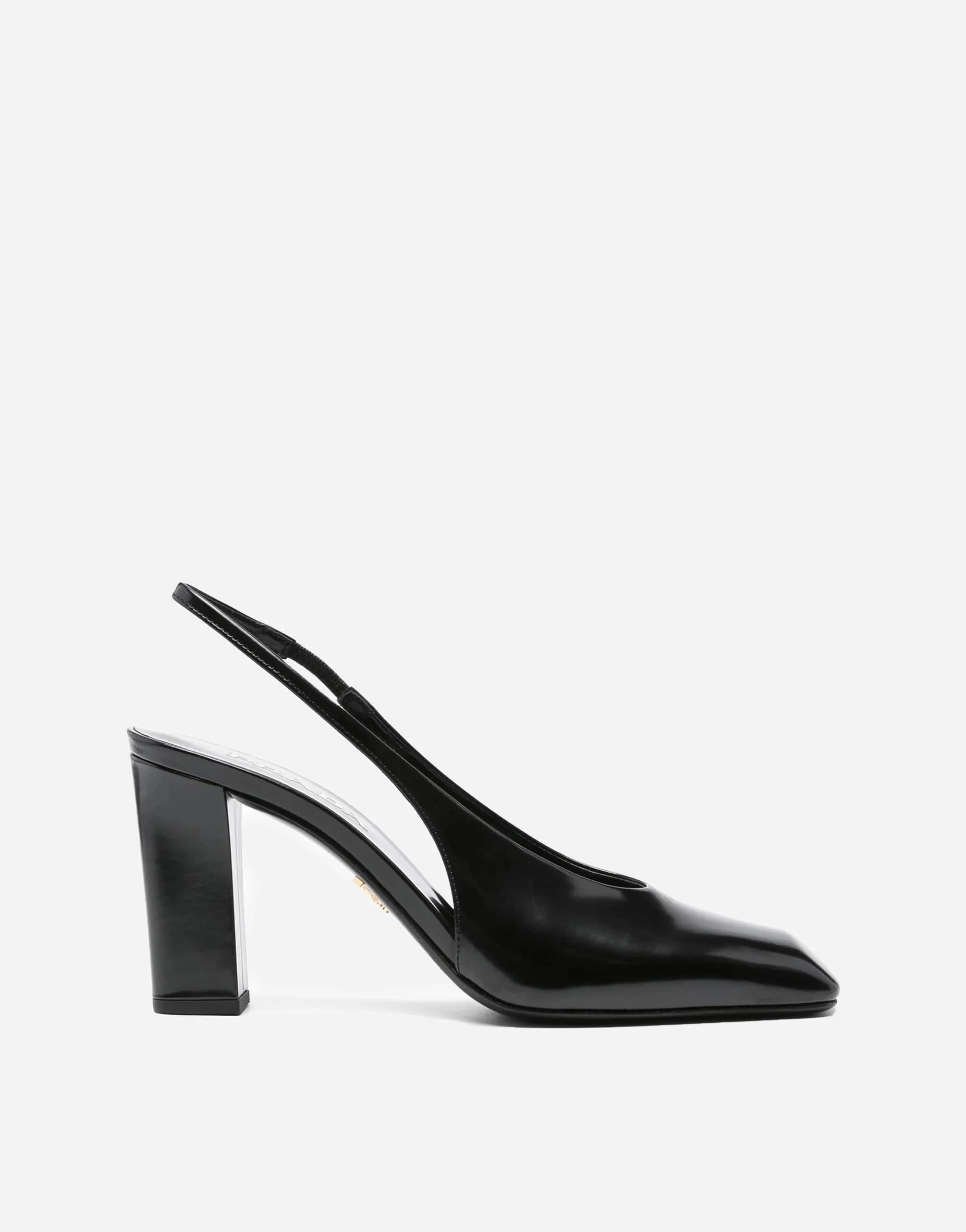 Prada 85mm Patent Leather Pumps