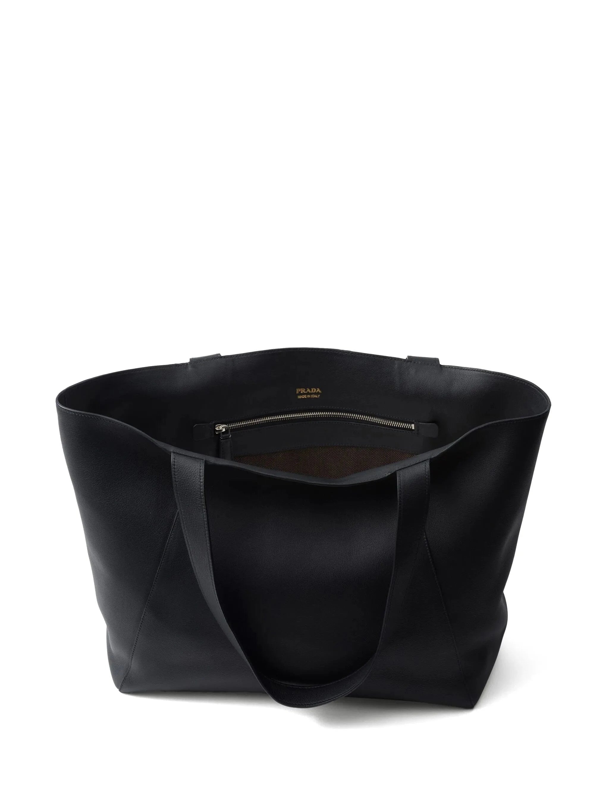 Tote bag in pelle nera Prada | Sendegaro UK