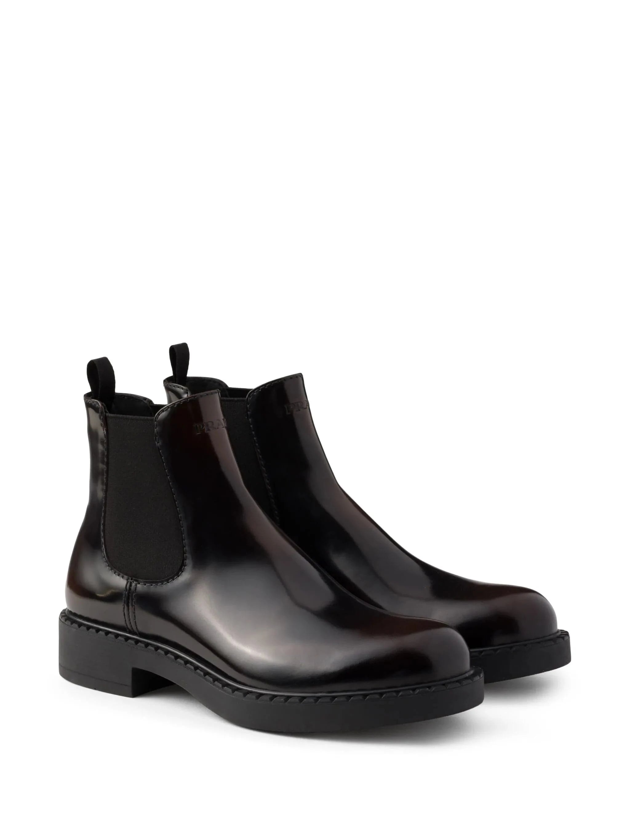 Botas Zapatos Prada Hombre Cm Bota Hombre Prada Cuña Intena+7en Piel Grabada Y Ante 750149