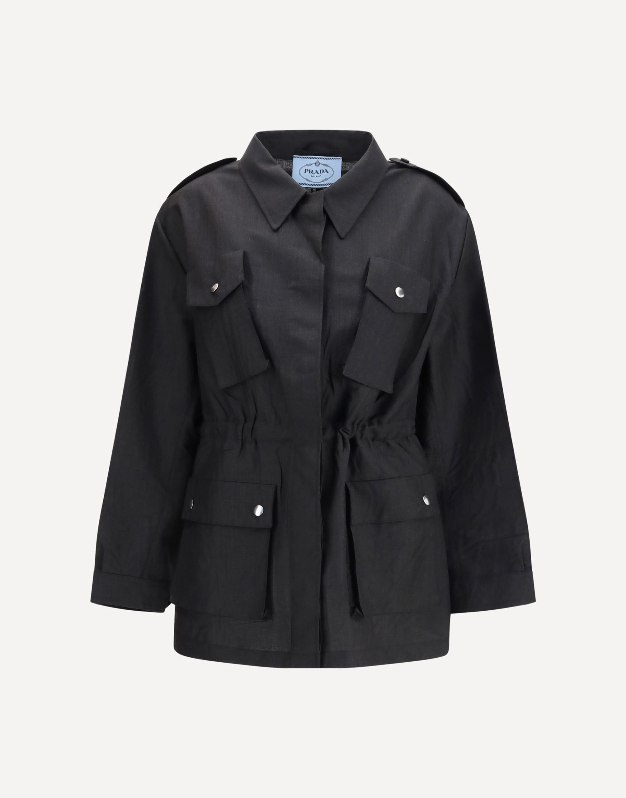Prada Button Flap Pocket Jacket