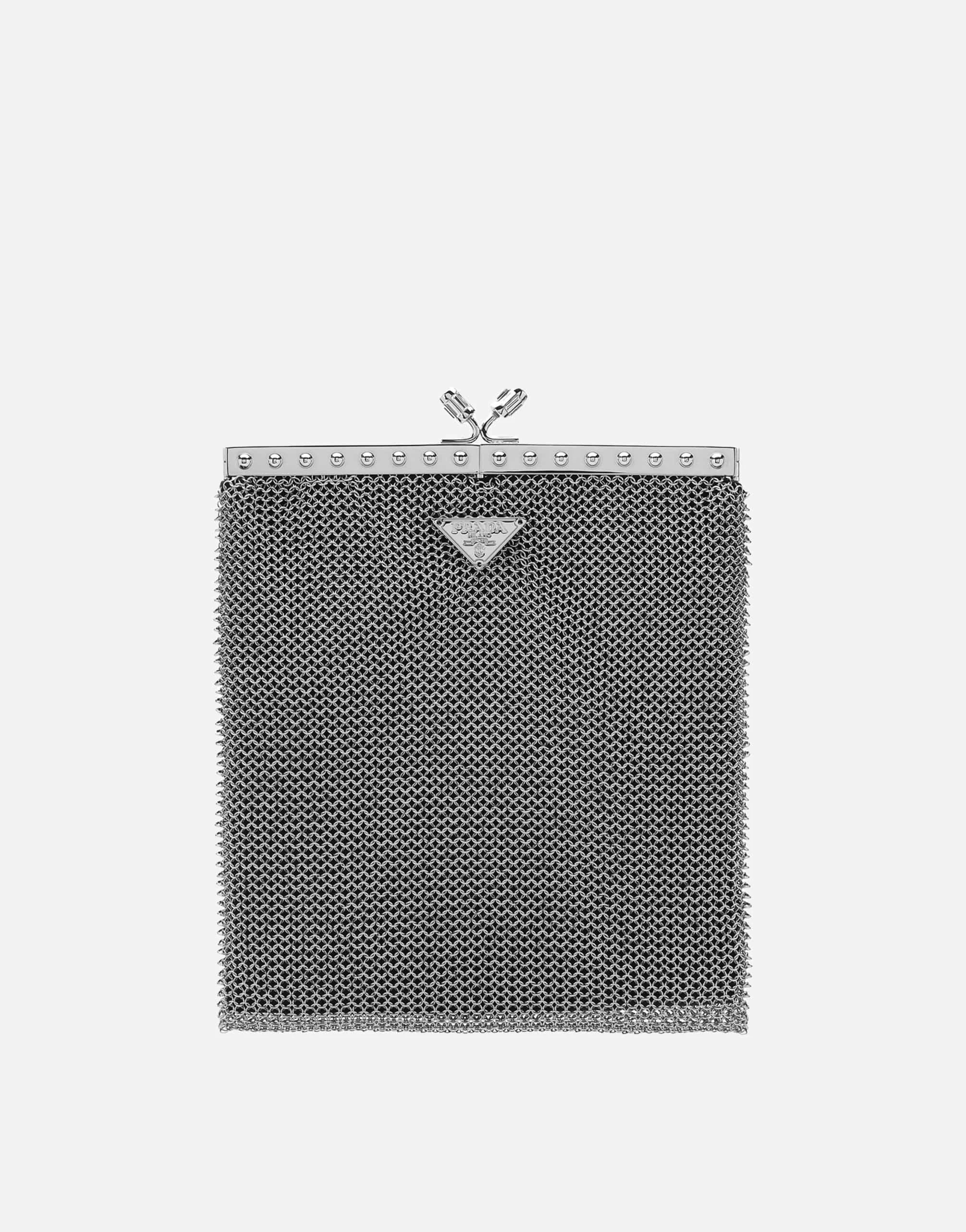 Prada Chain-Embellished Shoulder Bag