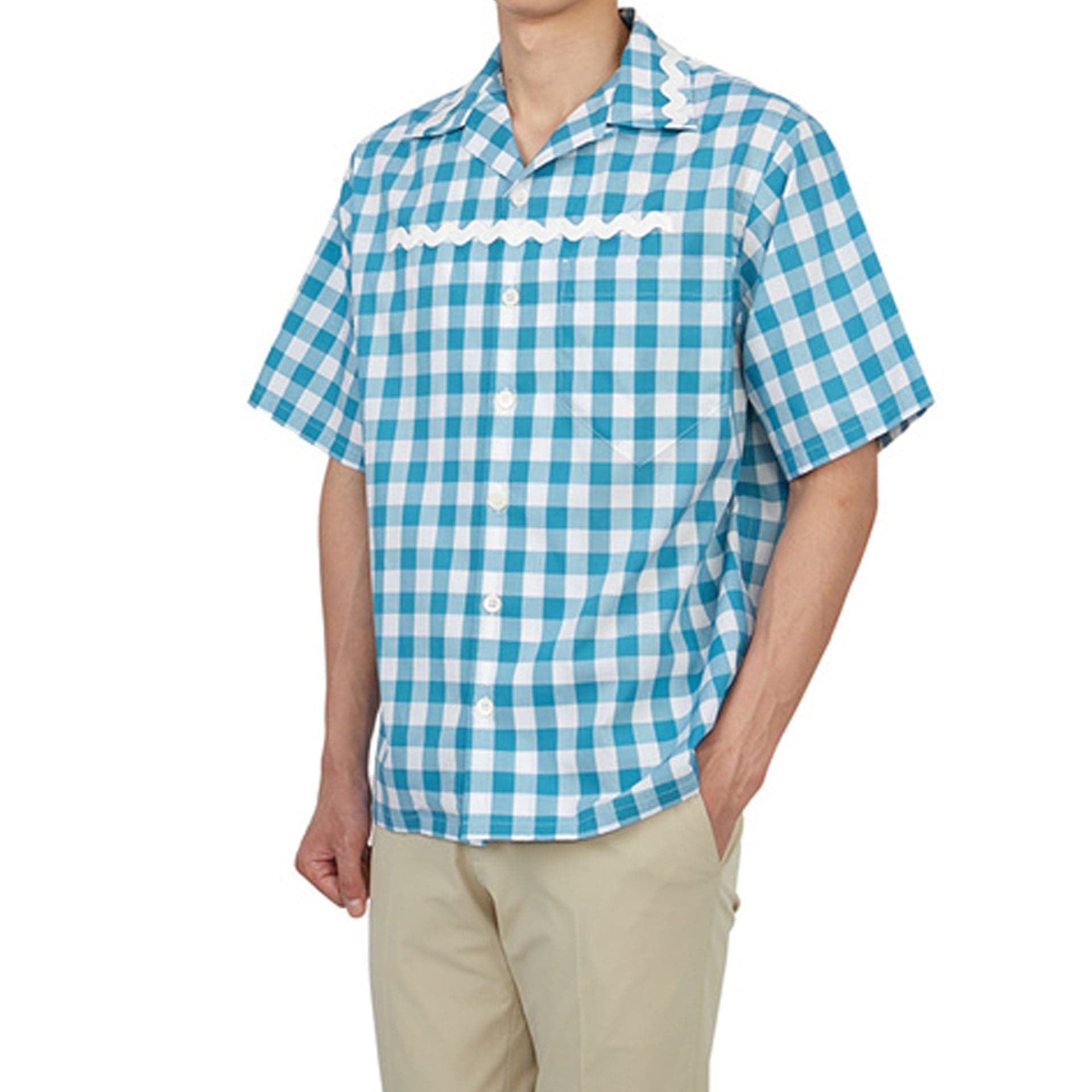Prada Checked Cotton Shirt | Sendegaro HK